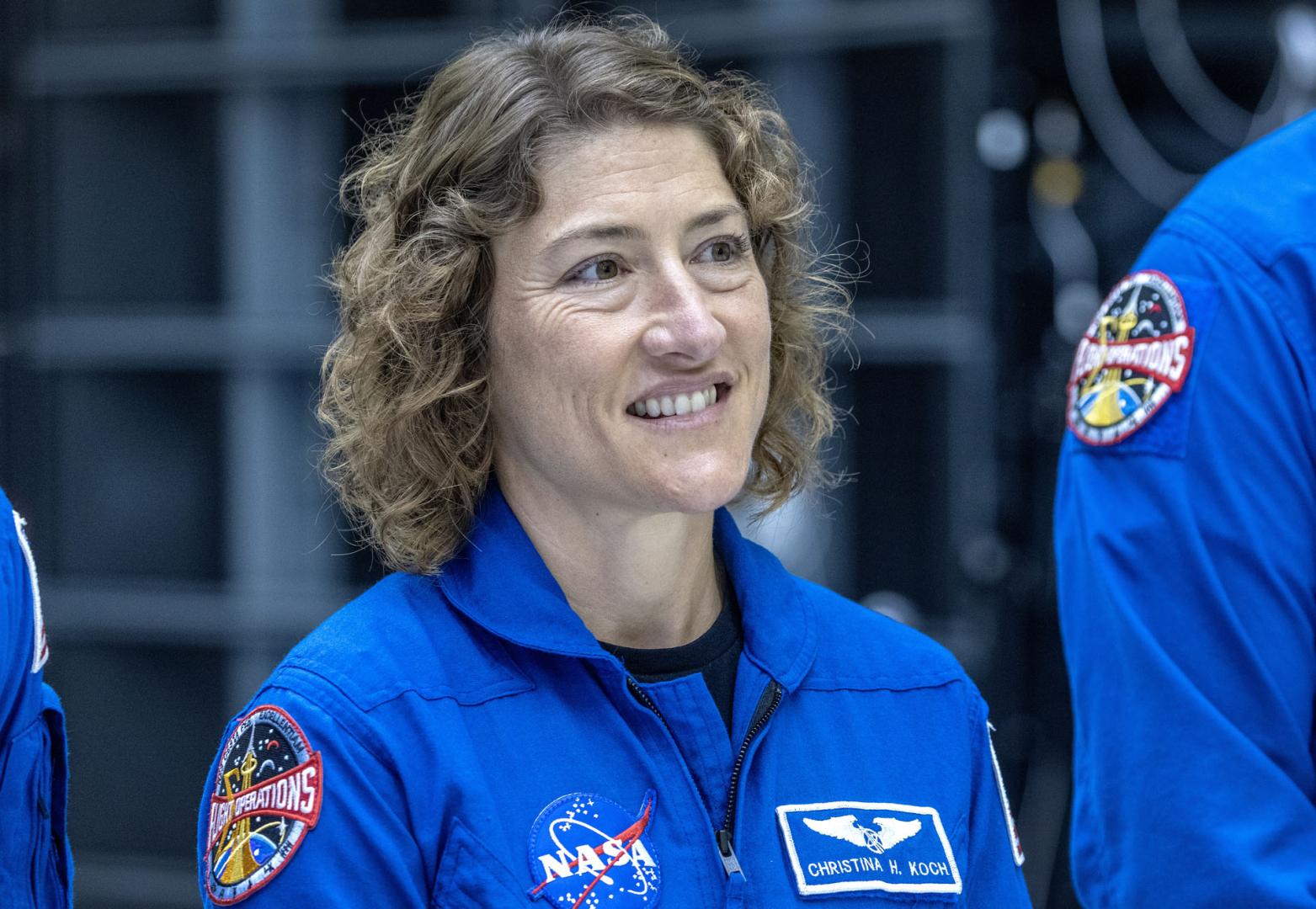 La astronauta Christina Koch, en una fotografía de archivo