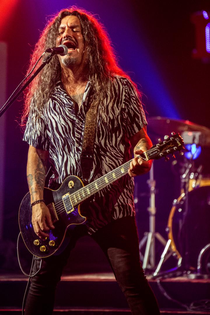Razkin, durante su actuación en los Conciertos de Radio 3