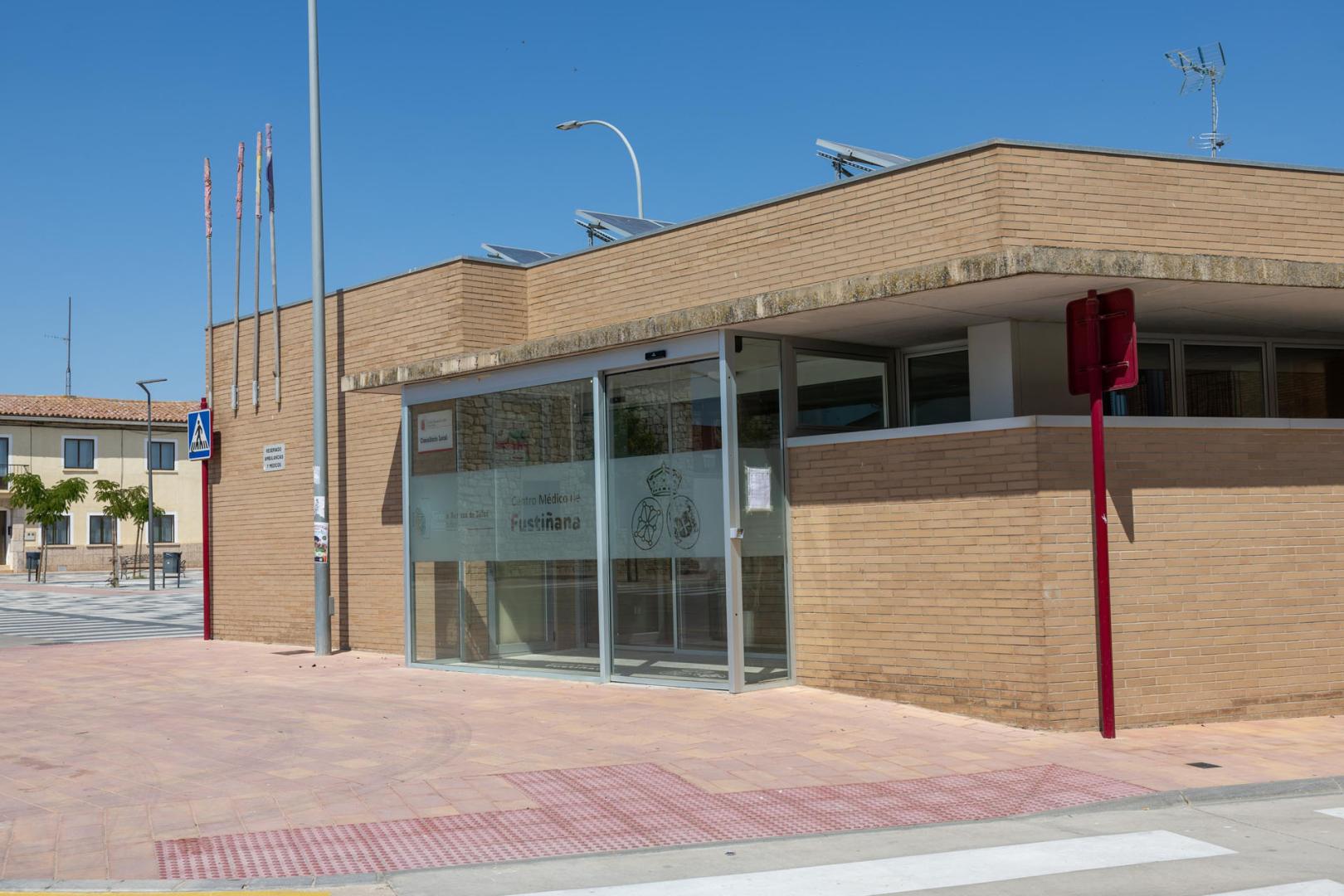 Imagen del centro de salud de Fustiñana
