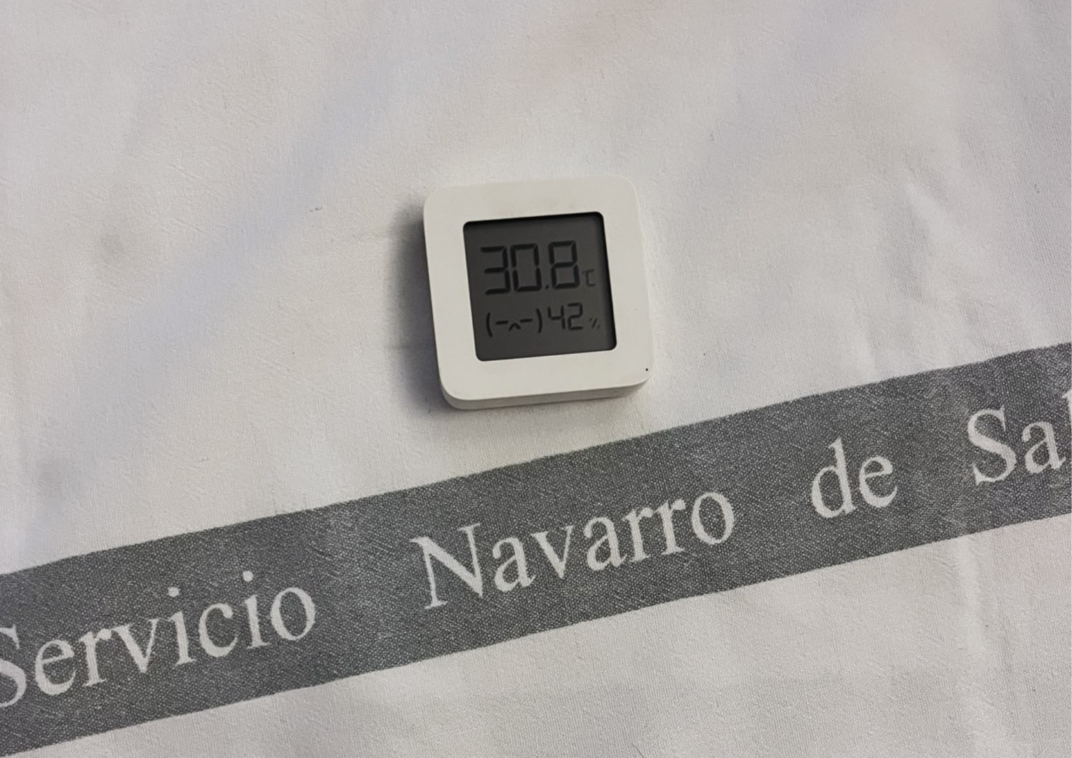 Imagen tomada este viernes 19 de junio en una habitación de la segunda planta de Maternal del HUN