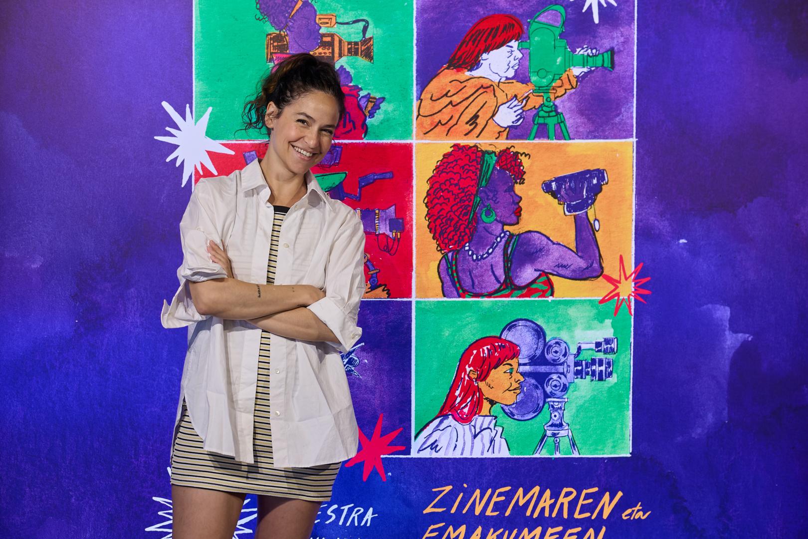 Bàrbara Maestanza, directora de 'Sucia', en la Muestra de Cine y Mujeres de Pamplona