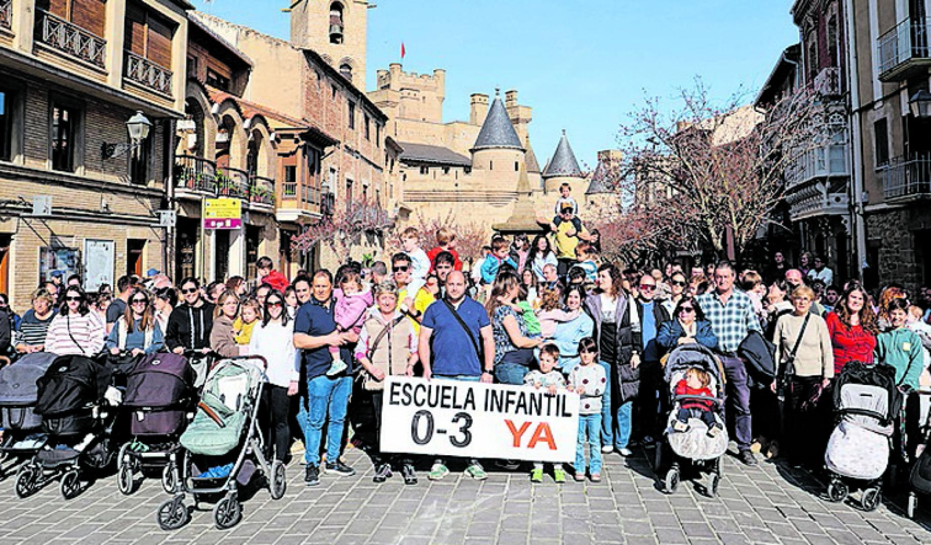 Un momento de la concentración que se celebró en marzo