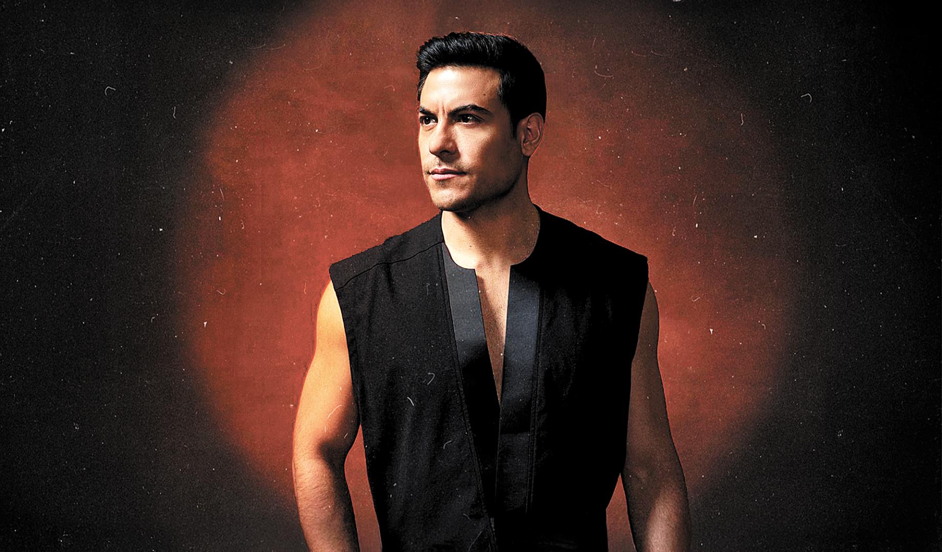 El cantante mexicano Carlos Rivera, en una imagen promocional de la gira que arranca mañana en Pamplona