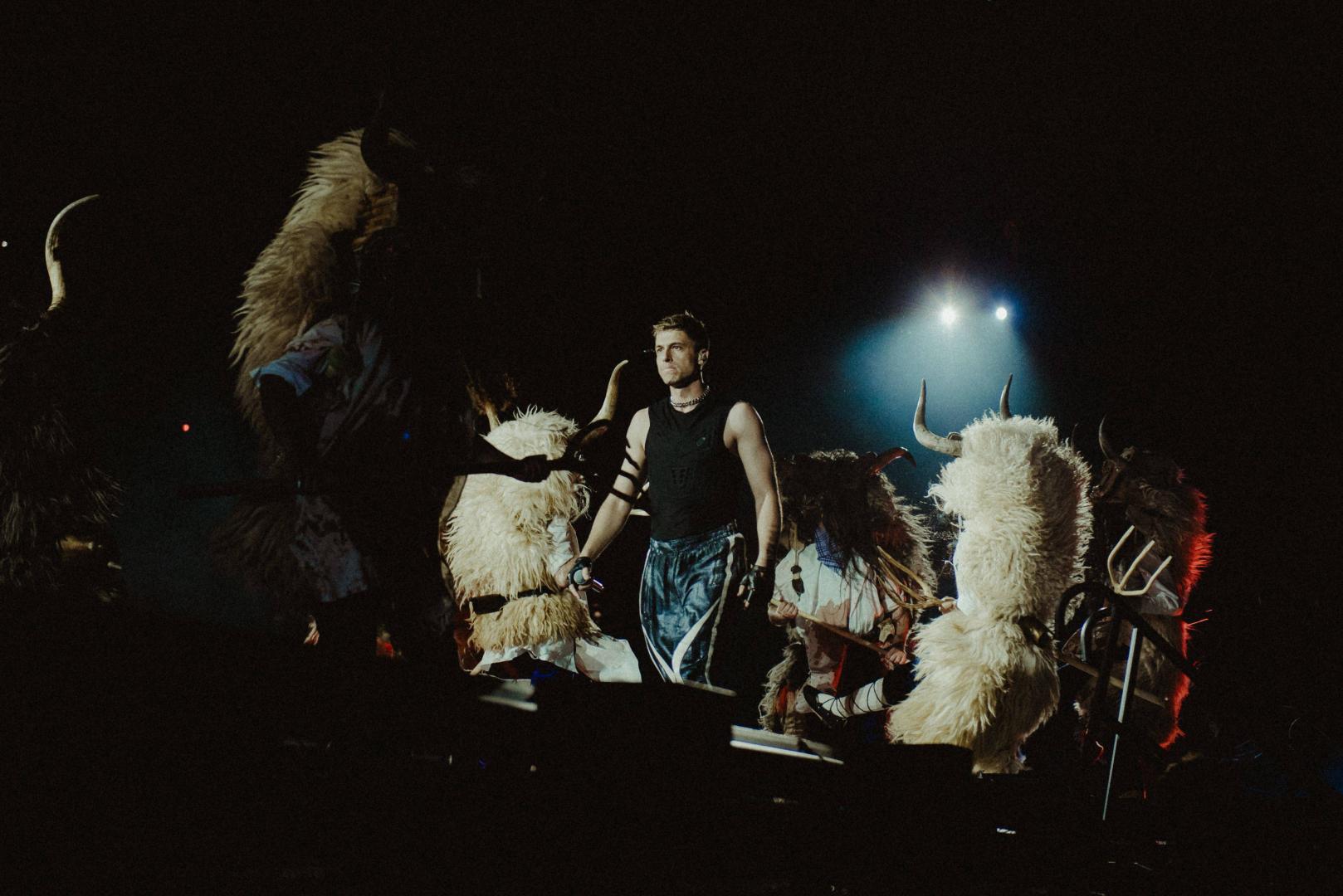 Pello Reparaz en 'Mitoaroa III', en San Mamés