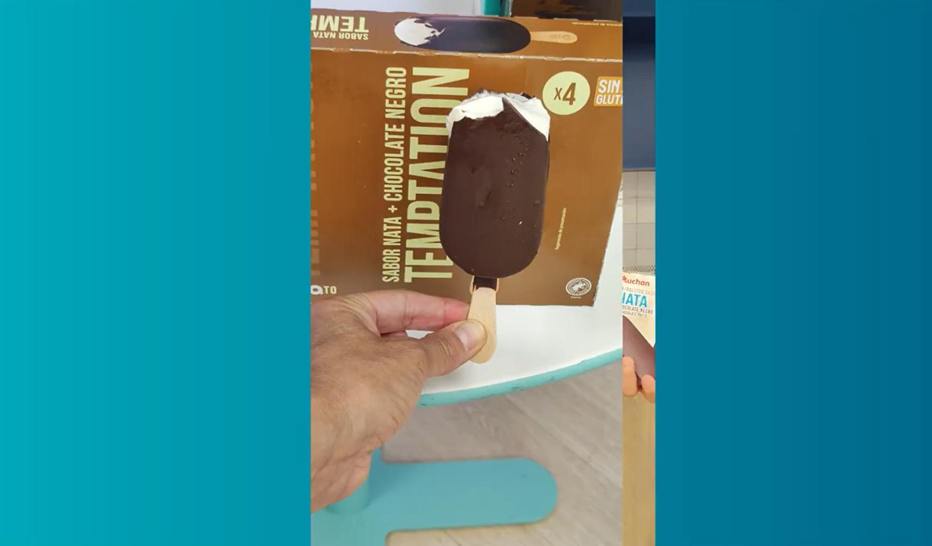 ¿Llevan nata los helados de nata del supermercado?