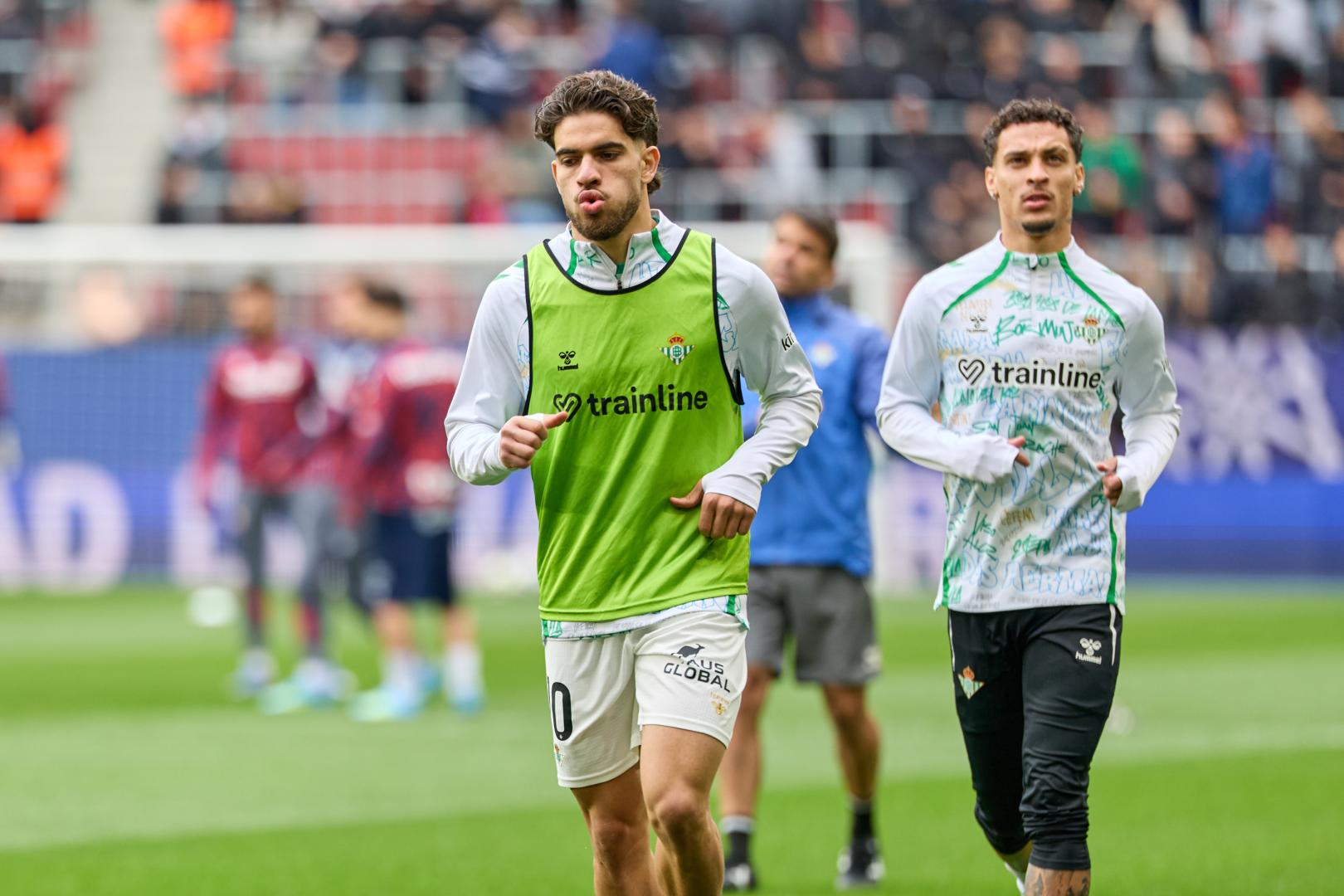 Ez Abde, en su última visita a El Sadar con el Betis