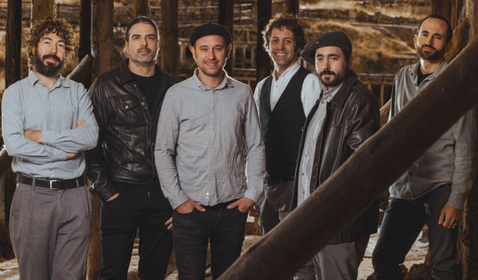 Imagen del grupo de swing Erromintxelak