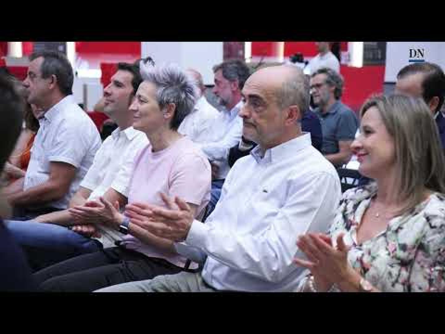 El jurado del Premio Pyme Navarra 2026 entregó este galardón al director de la bodega navarra, Diego Farrera, durante un acto que se ha celebrado en la sede del Banco Santander y al que han asistido más de 40 personas entre empresarios, directivos y representantes institucionales de la Comunidad foral. El premio lo conceden el Banco Santander y la Cámara de Comercio de Navarra, en colaboración con la Cámara de España y Diario de Navarra.
