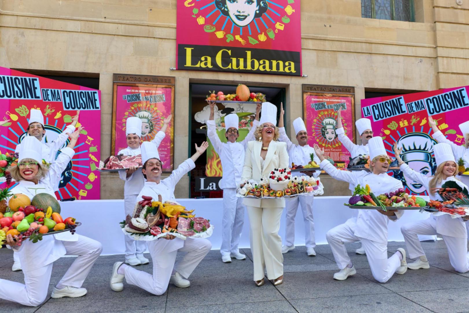 Comienza en el Gayarre el espectáculo de La Cubana.