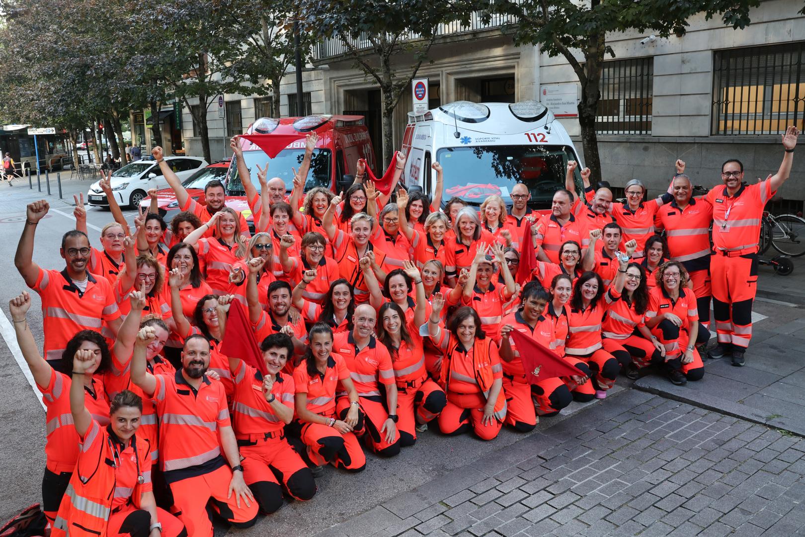 SANITARIOS DE LA SUBDIRECCIÓN DE URGENCIAS LANZARÁN EL CHUPINAZO DE SAN FERMÍN 2026