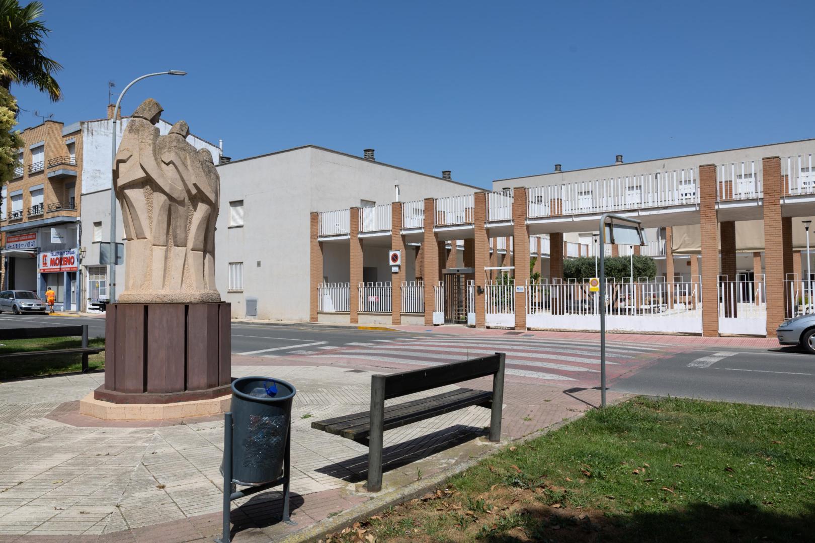 Imagen de la entrada a la Residencia Hogar San José de Corella