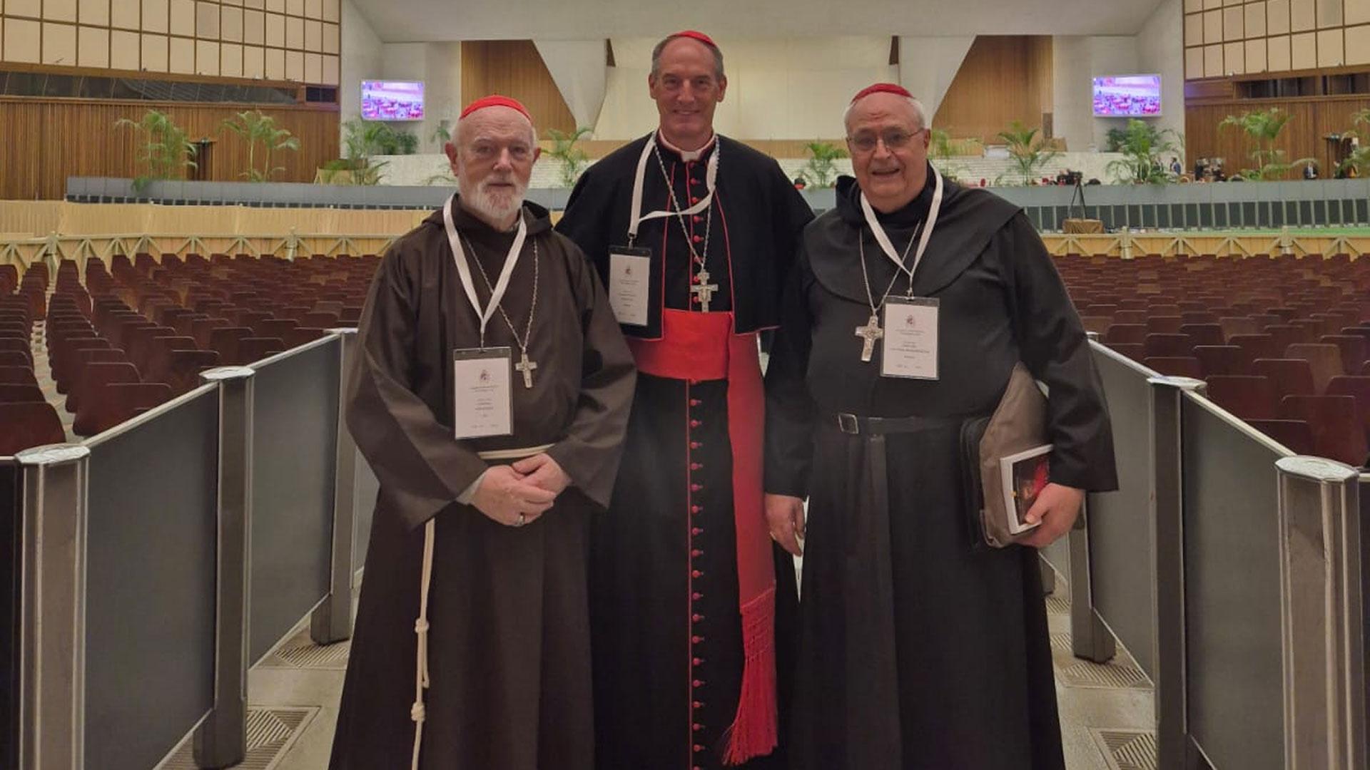 Los tres cardenales navarros, en el segundo consistorio extraordinario convocado por el papa León XIV