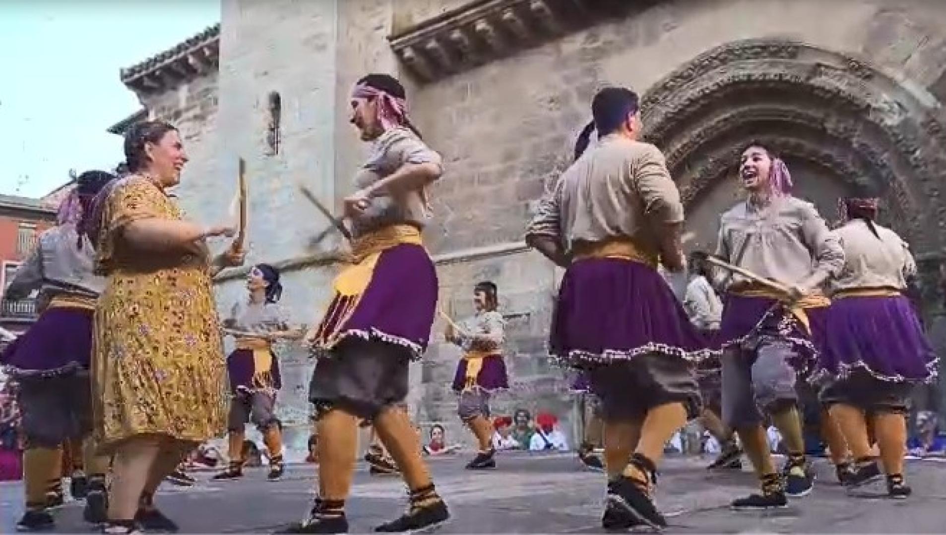 Vídeo del Paloteado del Casco Antiguo de Tudela 2026