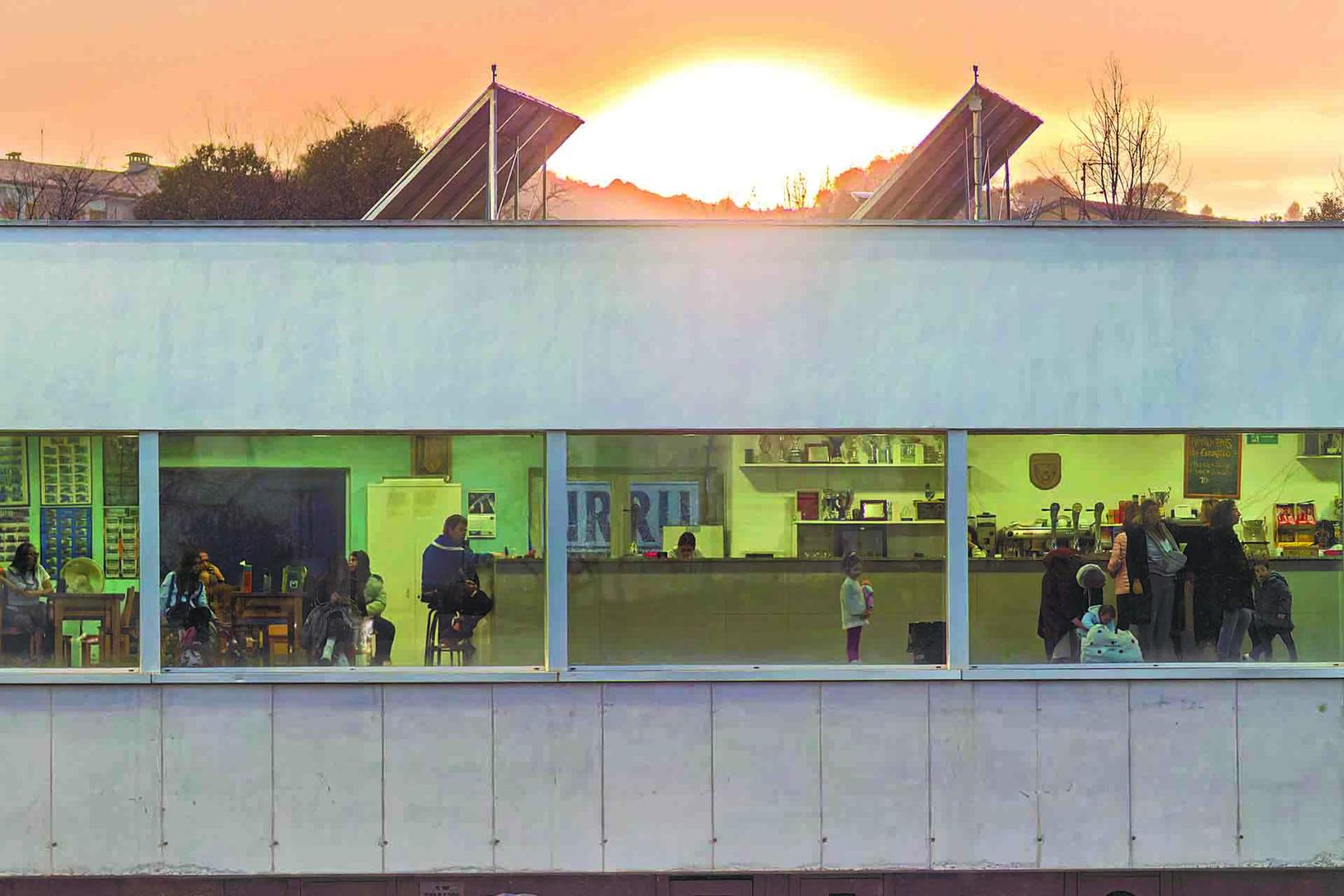 Bar del campo de fútbol de Merkatondoa