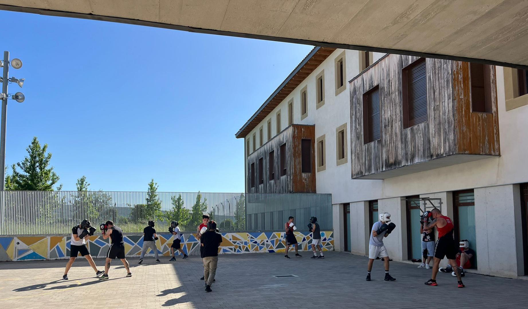 Jóvenes que participan en el Proyecto LOTU!
