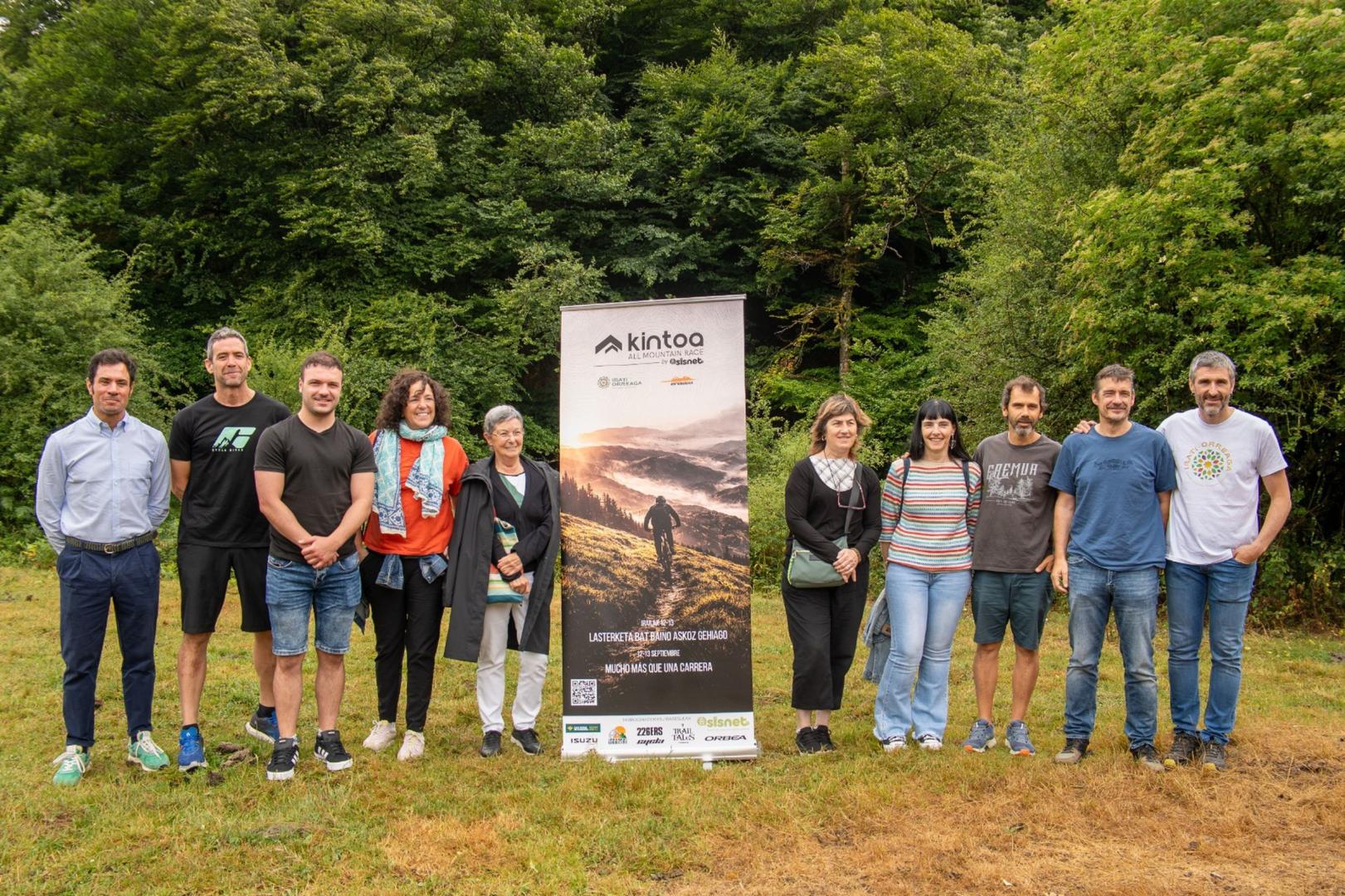 Presentación oficial de la prueba de mountain bike Kintoa All-Mountain Race by Sisnet, en Sorogain