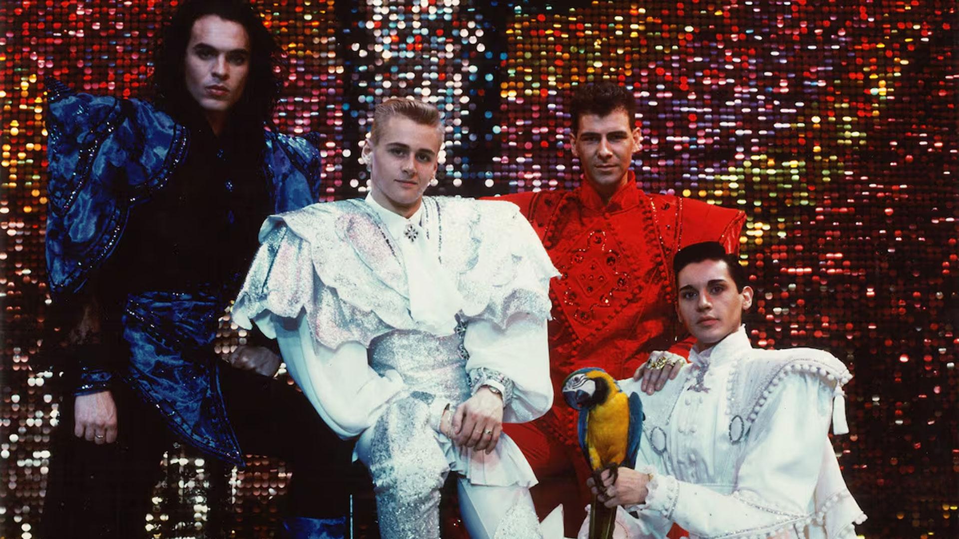 Locomía en 1989. Desde la izquierda: Carlos Armas, Juan Antonio Fuentes, Xavier Font y Manuel Arjona