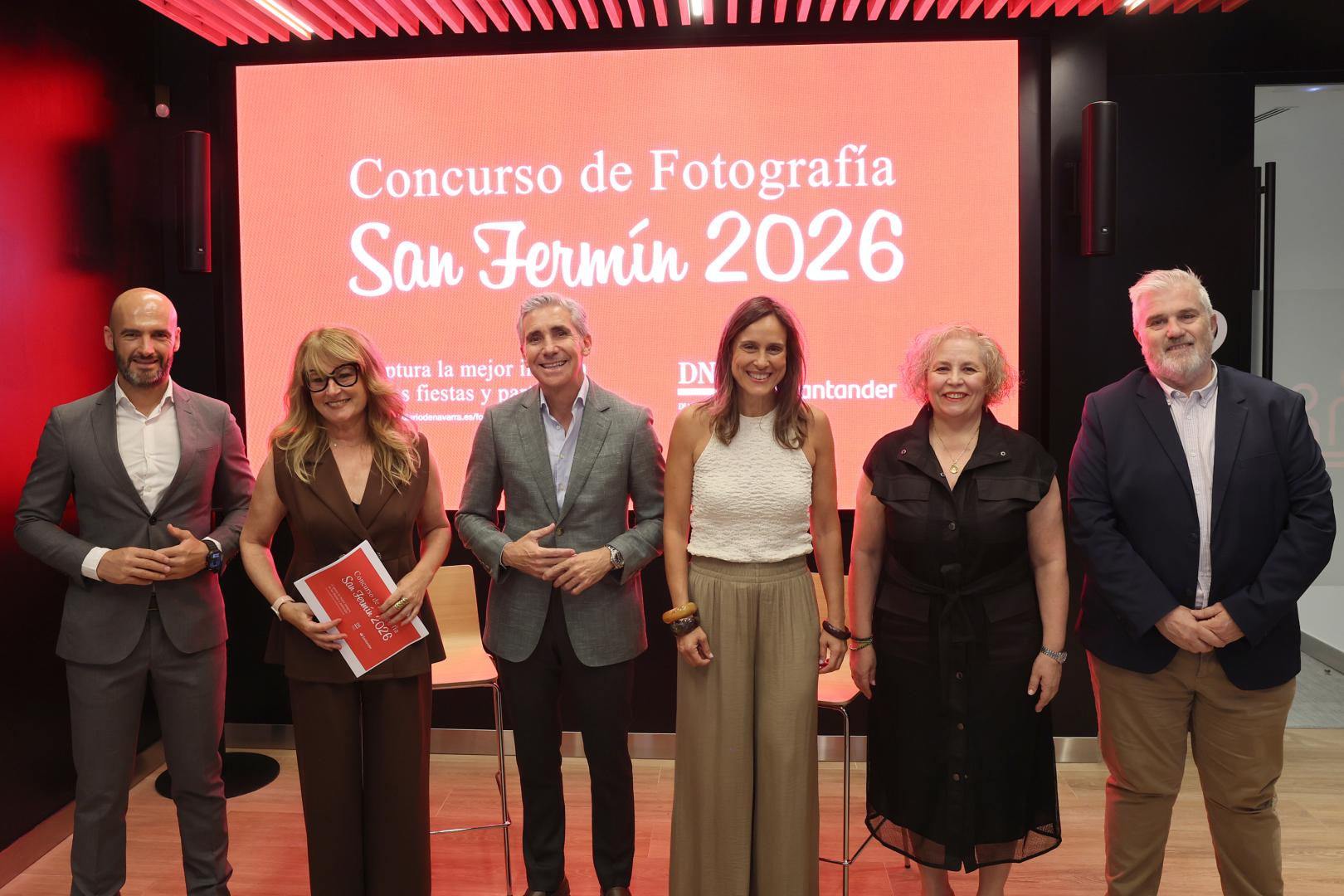De izda. a dcha.; Rubén Marcos,Belén Galindo, Carlos Blesa, Alicia Nicolás, Inés Abendaño y Tito Navarro