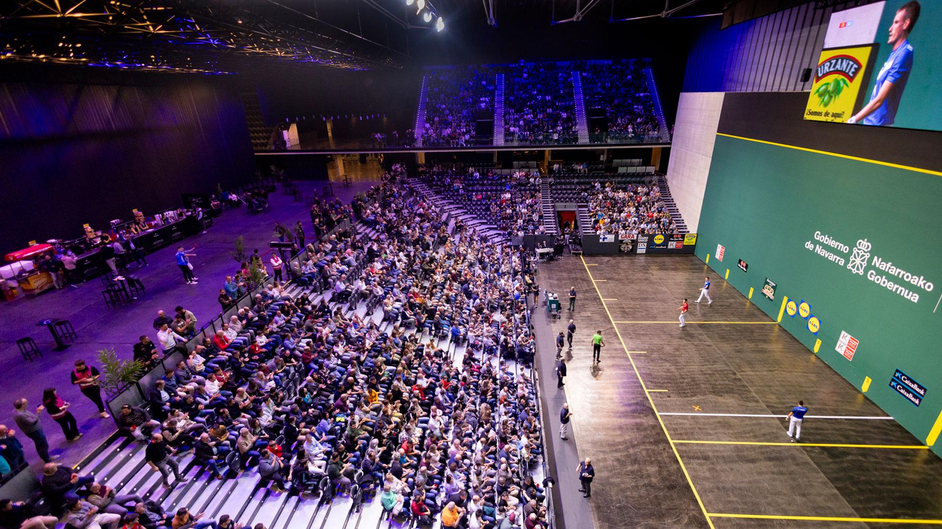 Partido de semifinales del Masters CaixaBank en el Navarra Arena