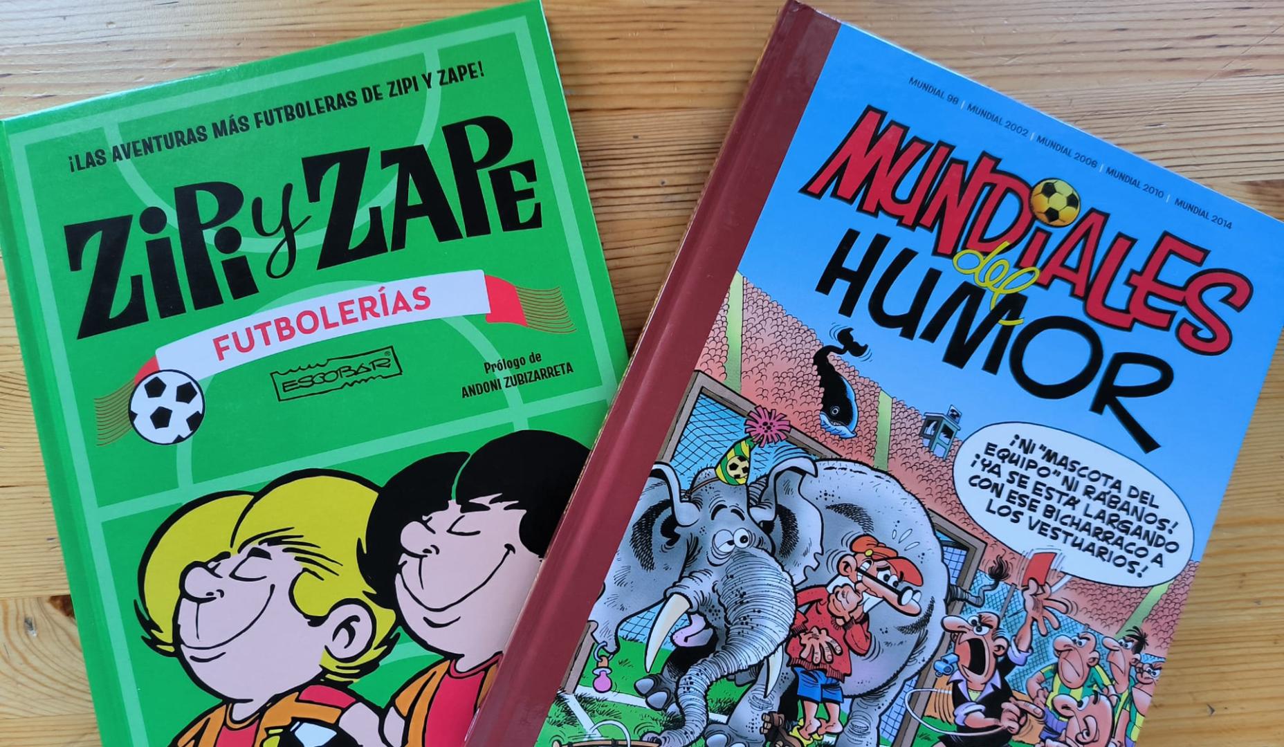 Zipi y Zape y Mortadelo y Filemón se apuntan también al fútbol