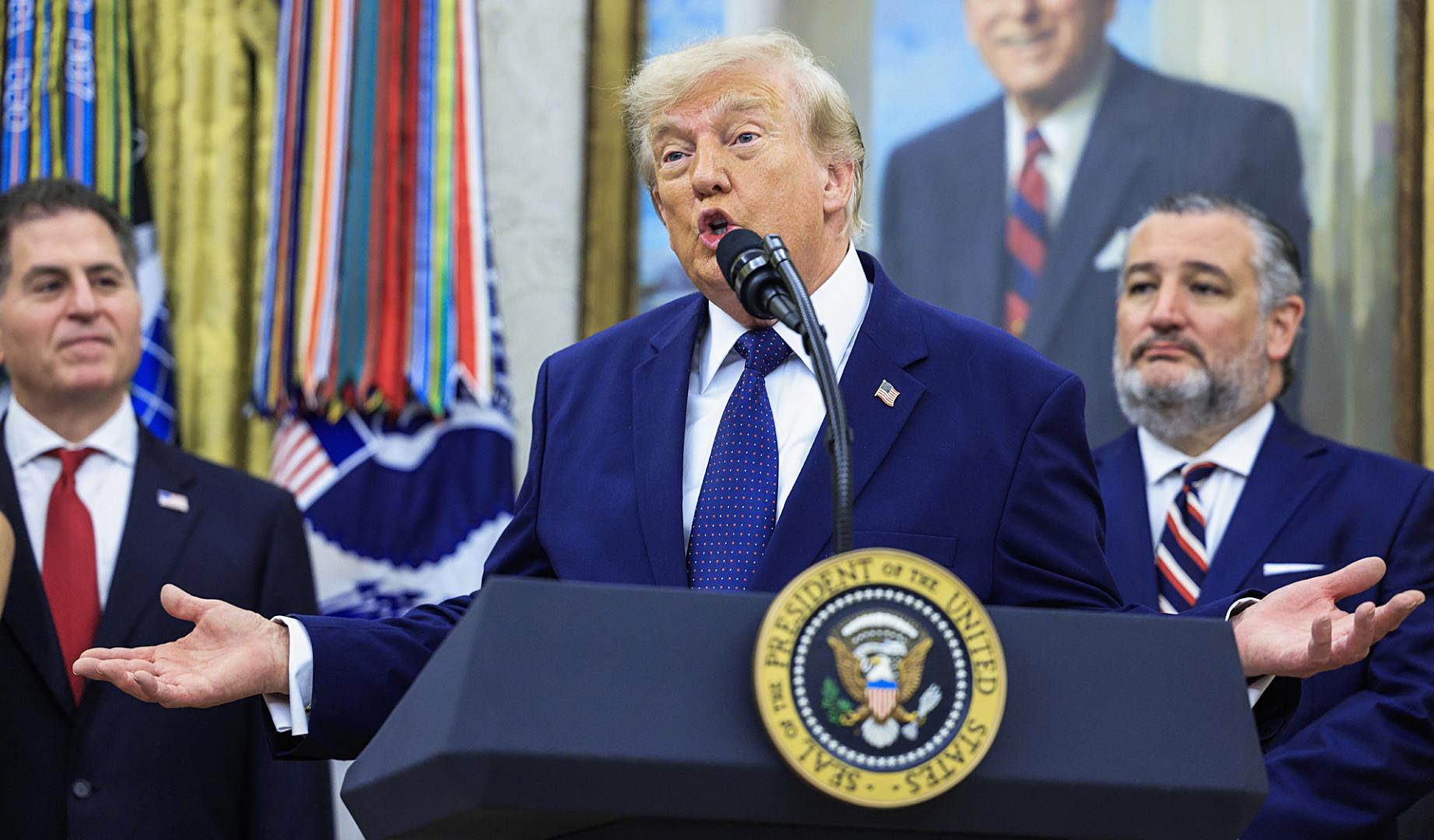 Comparecencia de Donald Trump en la Casa Blanca este lunes 6 de julio