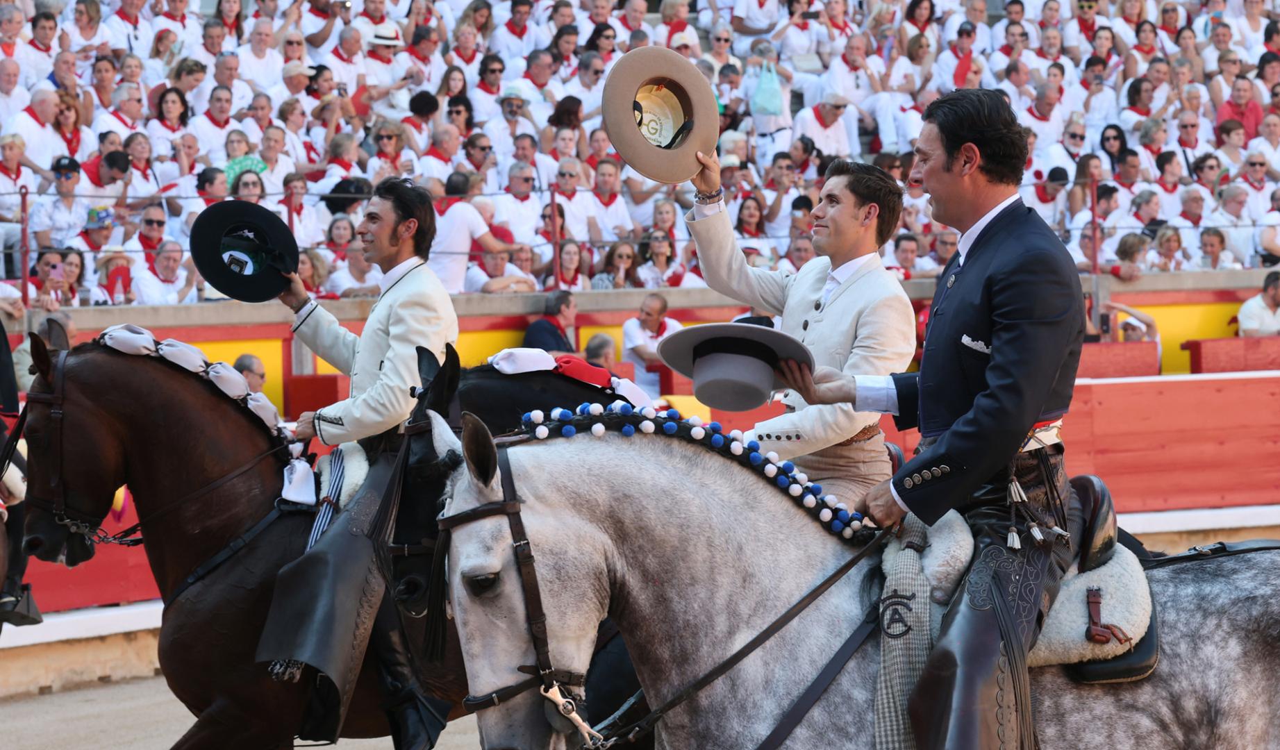 Andy Cartagena, Roberto Armendáriz y Guillermo Hermoso de Mendoza