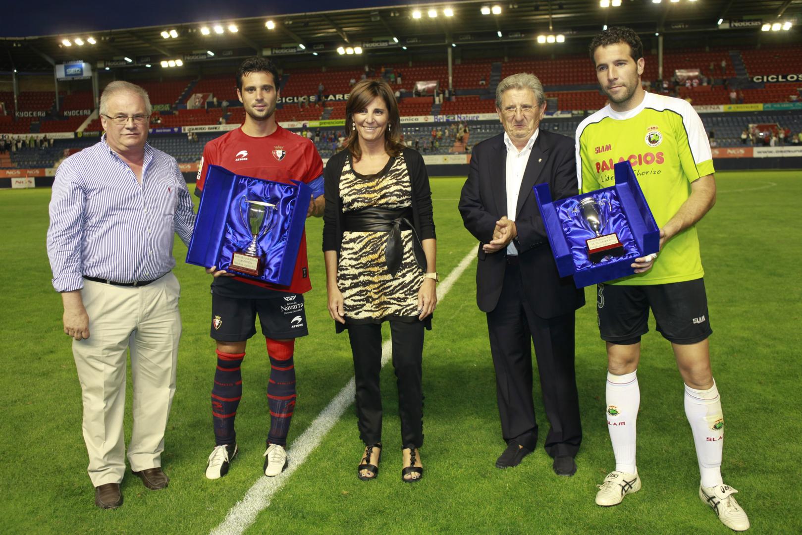 El último trofeo de verano que se jugó en El Sadar, en 2011