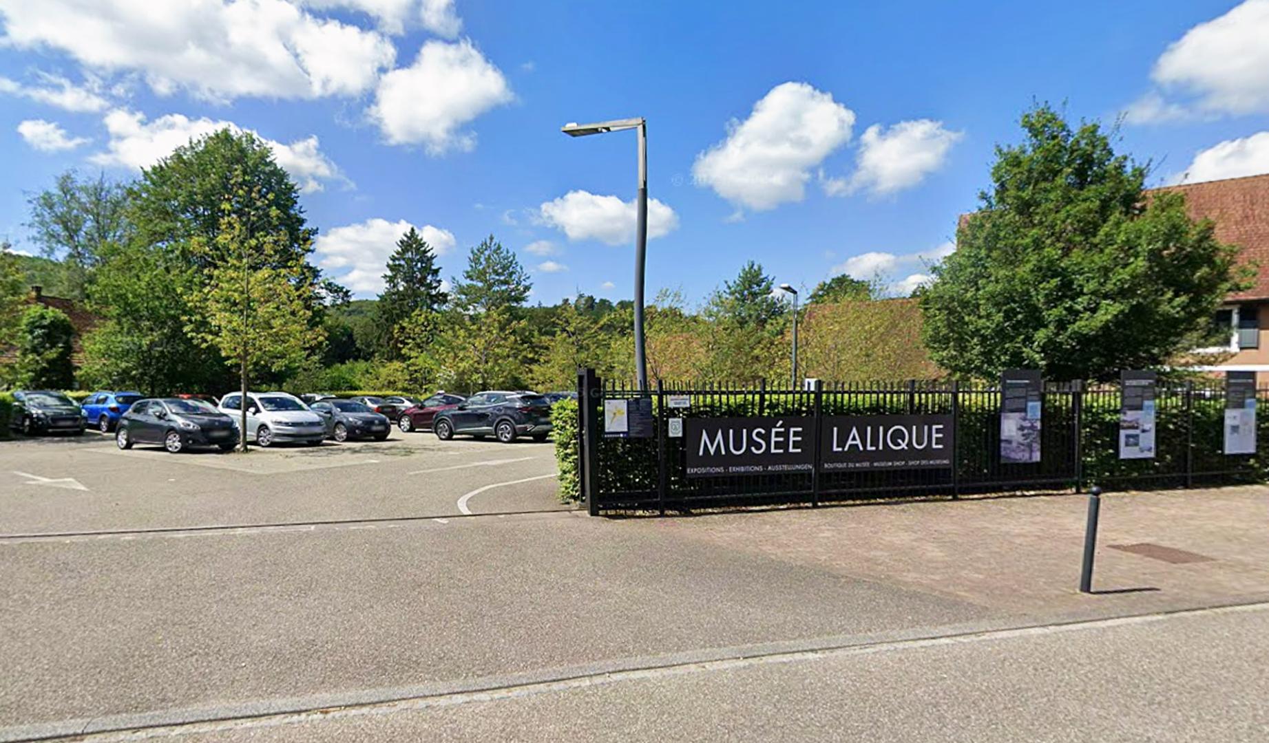 Entrada al Museo LaLique en la localidad francesa de Wingen-sur-Moder