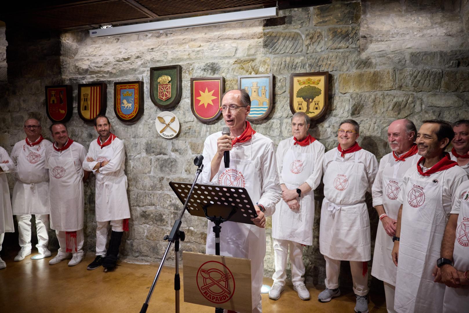 A* Jesús Garzaron F* 2026_07_09 T* Entrega del Gallico de Oro a Javier Andreu L* Napardi, Pamplona