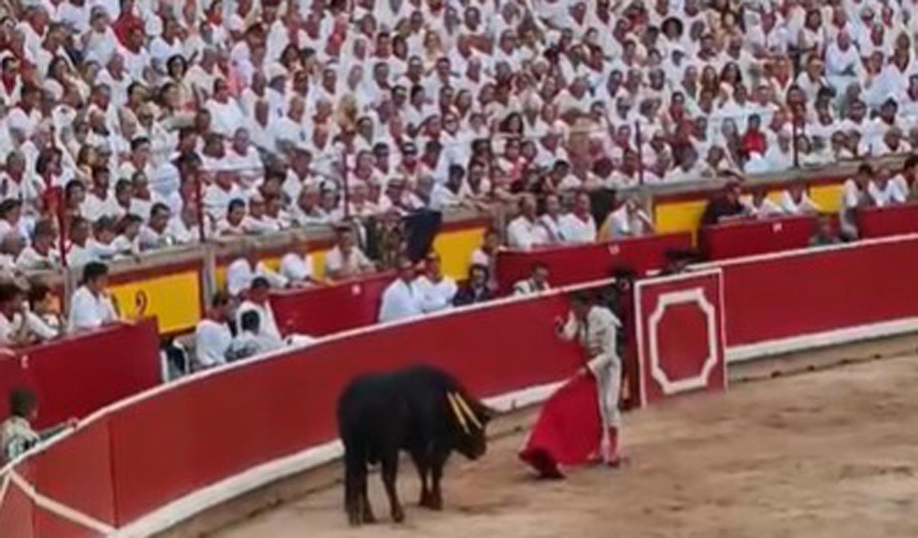 Pincha David de Miranda pegado a tablas