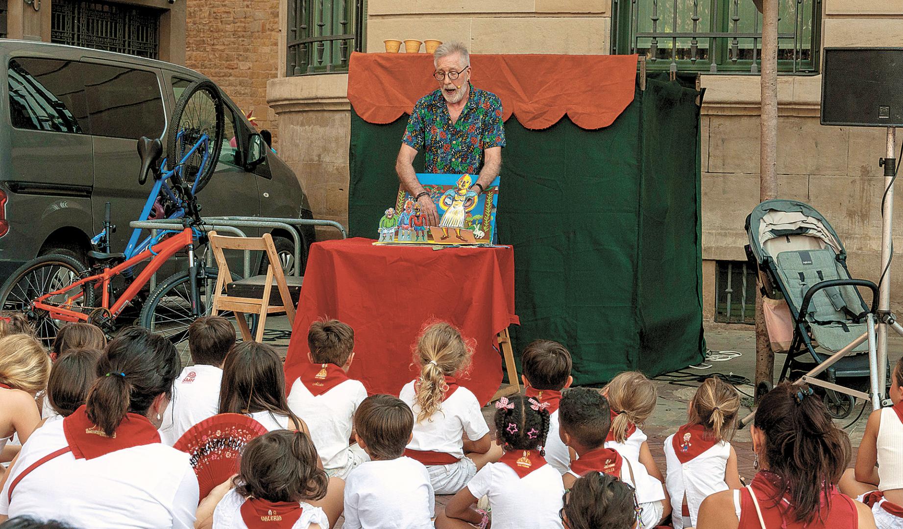 Manuel Aliaga, este 8 de julio en la plaza de San Francisco