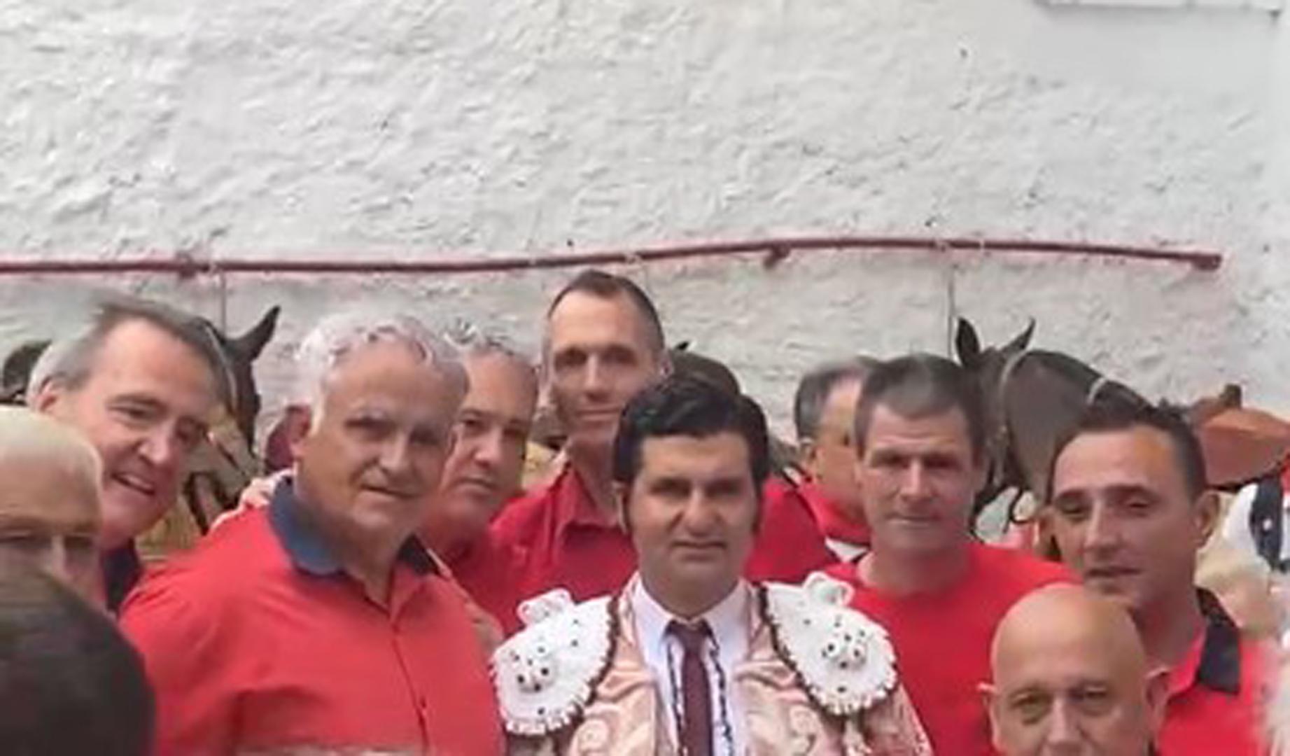 Llega Morante de la Puebla a la plaza de toros