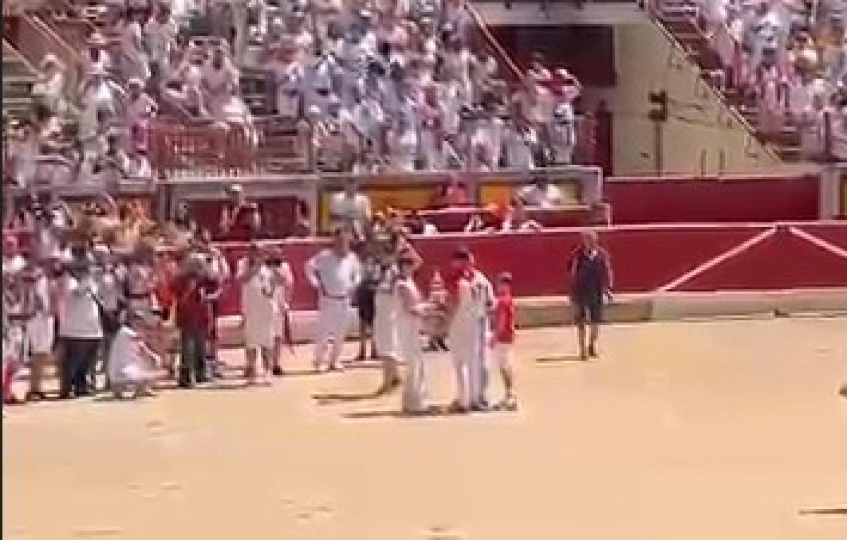 El corellano Luis Catalán Jiménez gana el concurso de recortadores de San Fermín 2026
