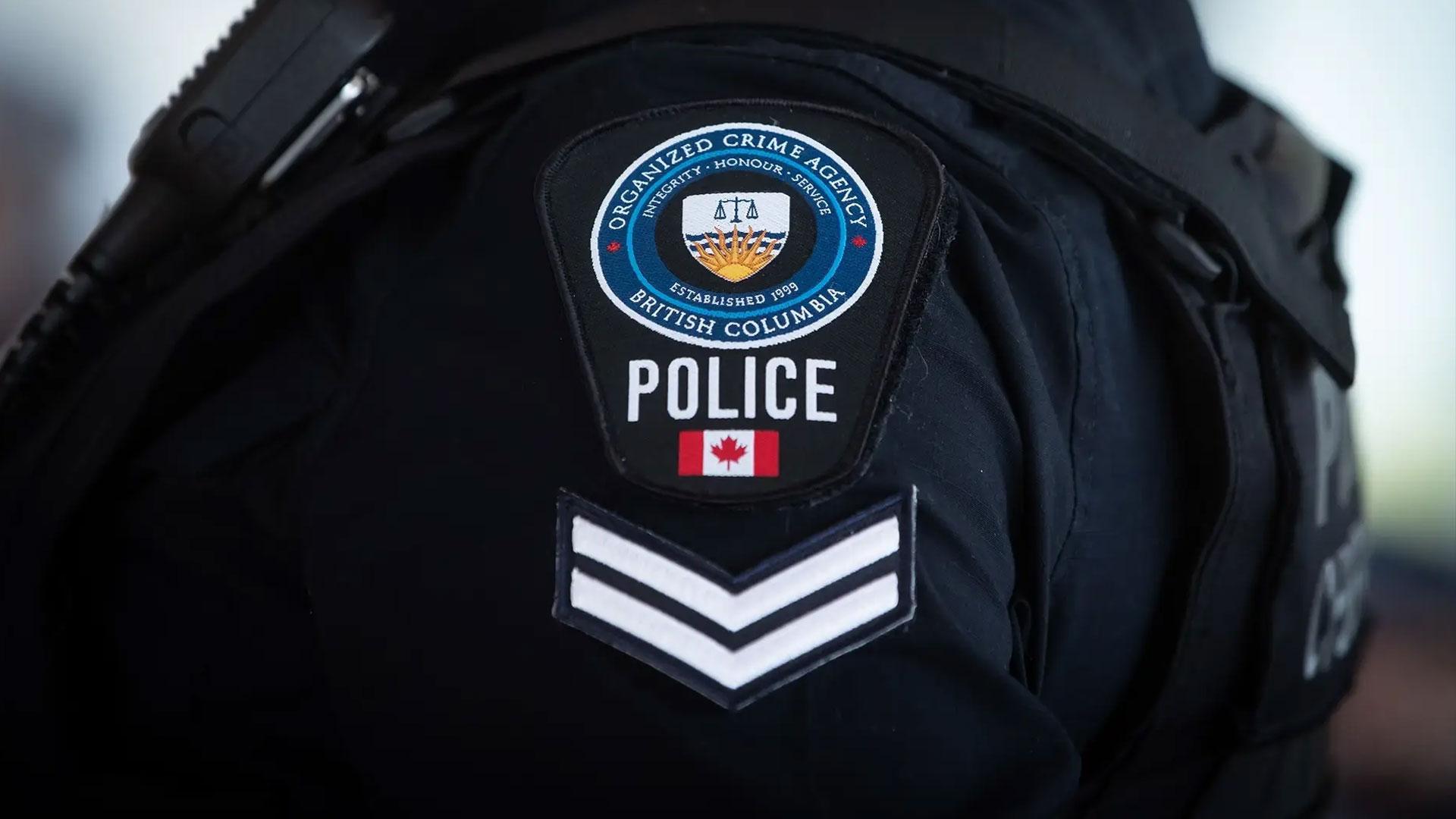 Imagen de archivo de un policía de Canadá