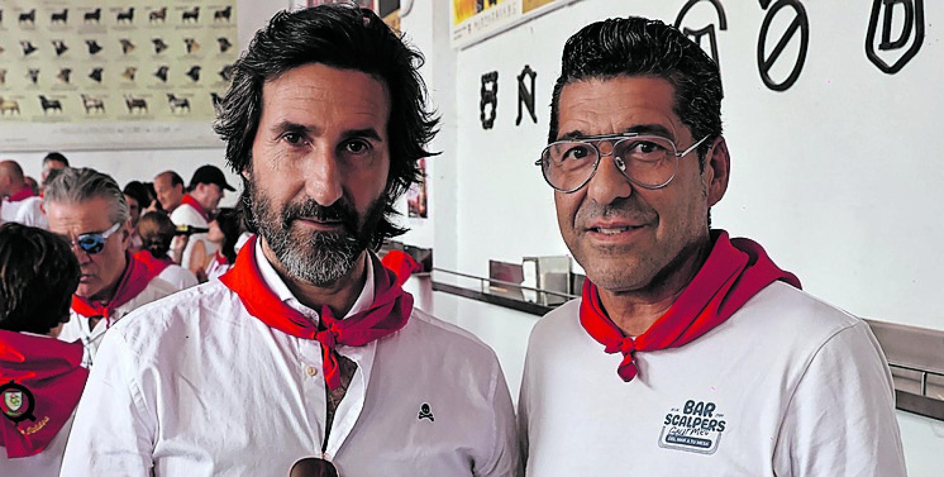 Nacho de la Serna y Alfredo Caballero