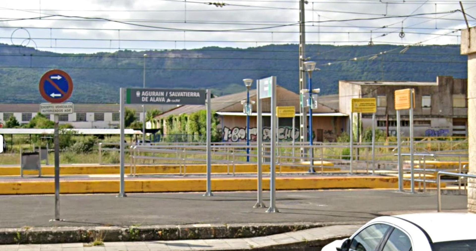 Estación de tren de Agurain