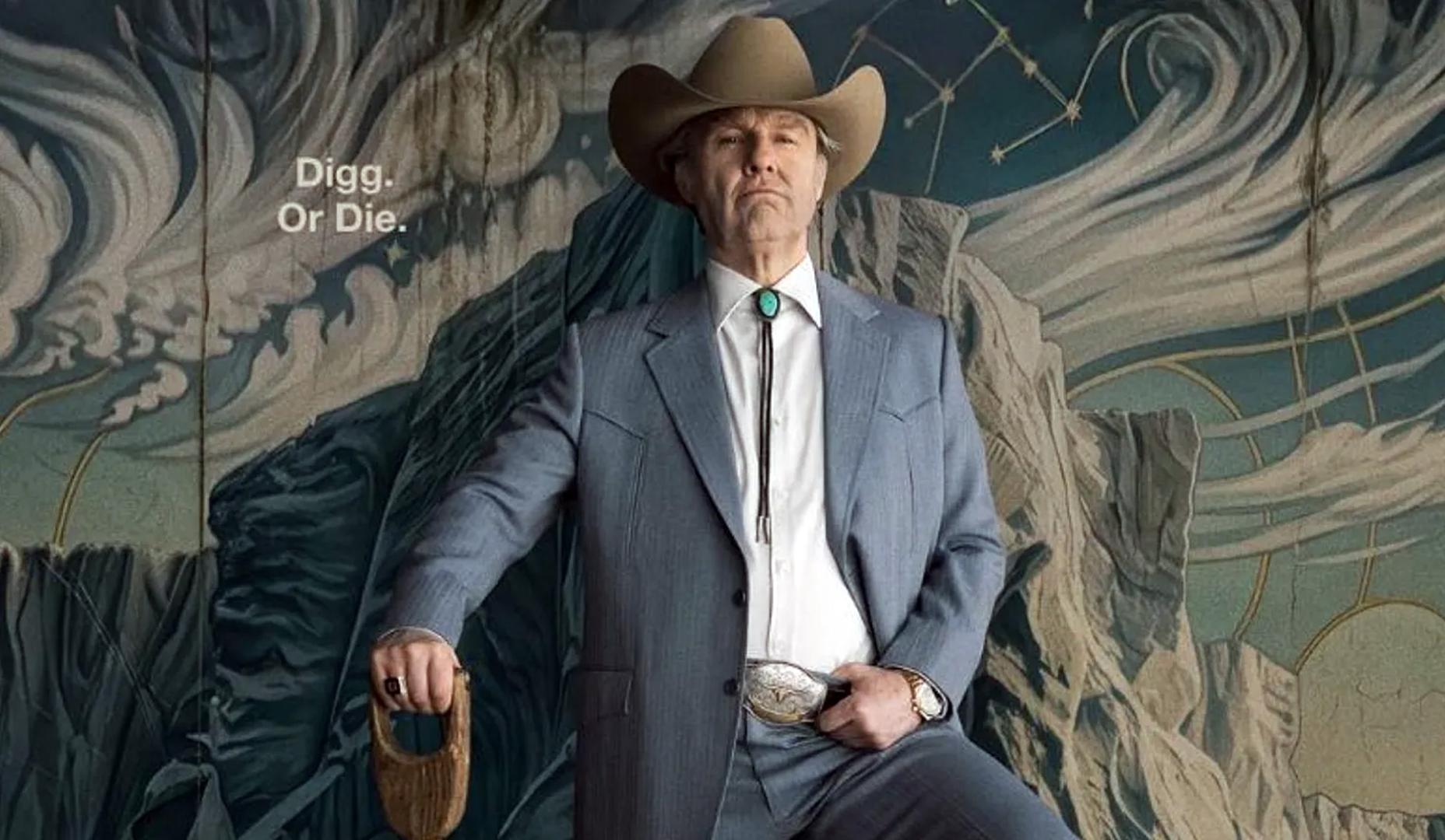 Tom Cruise, caracterizado como Digger en el cartel de la película