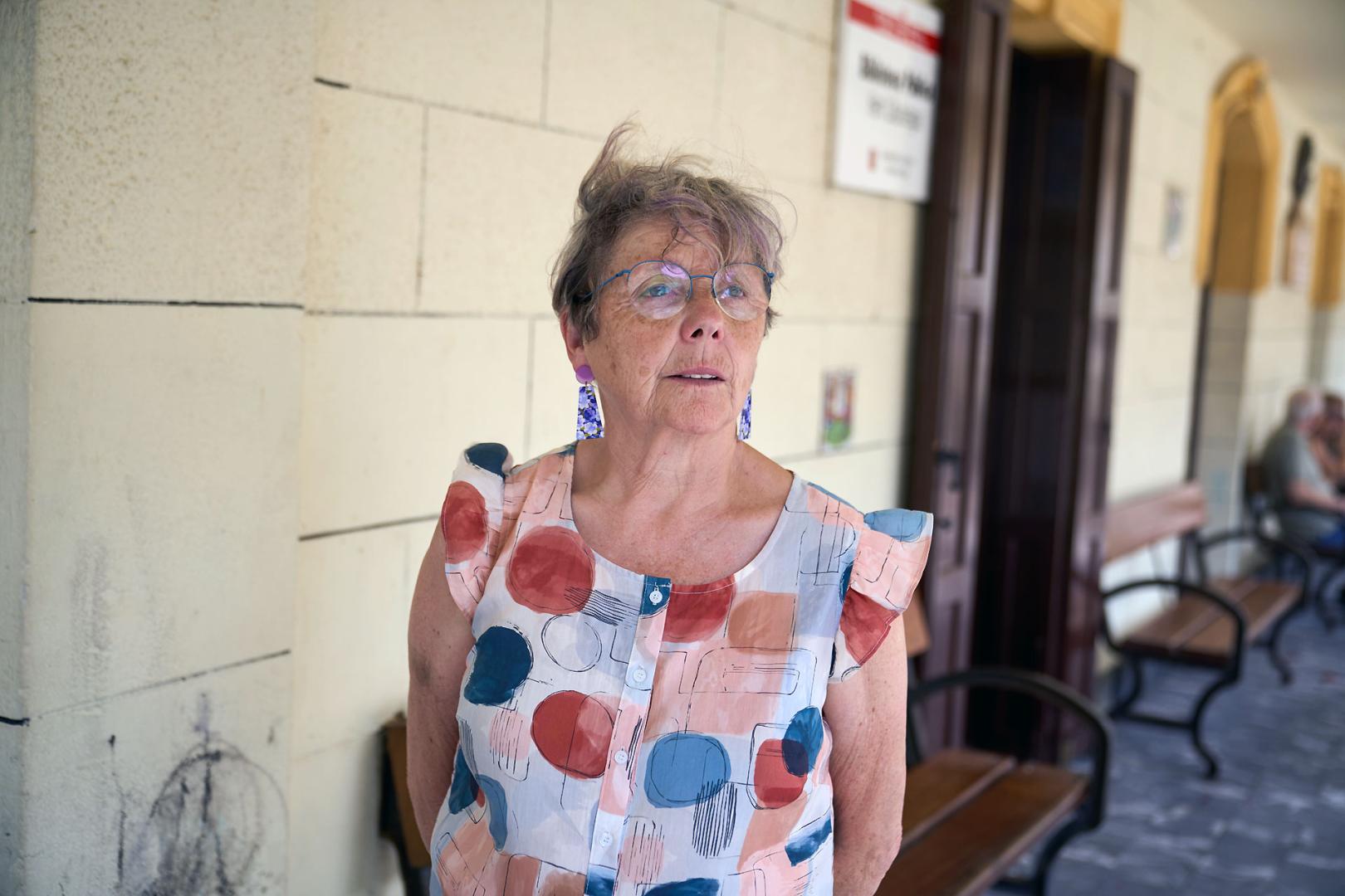 Amparo Viñuales, alcaldesa de Roncal