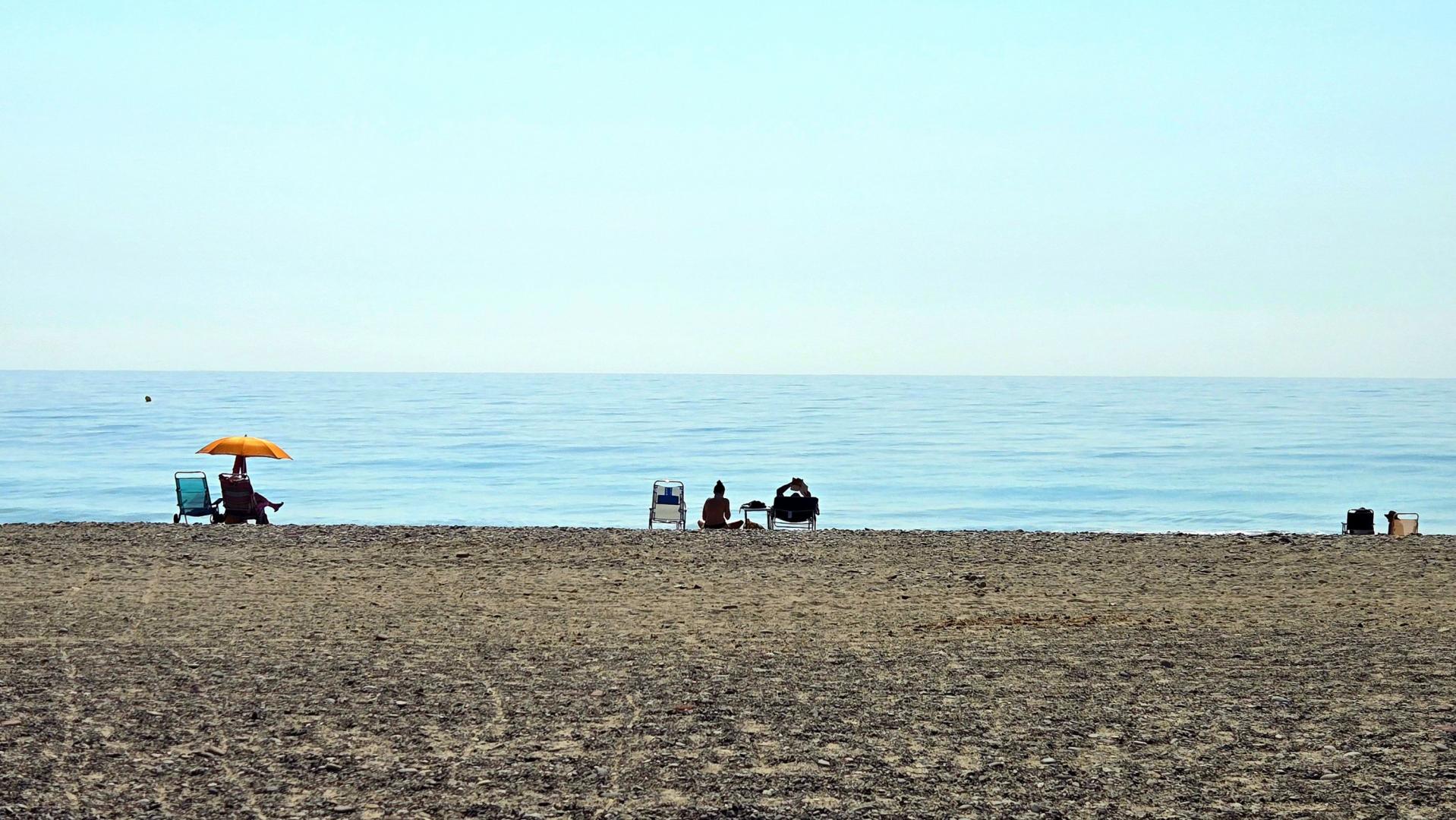 La playa Almardá, en el municipio de Sagunto, Valencia
