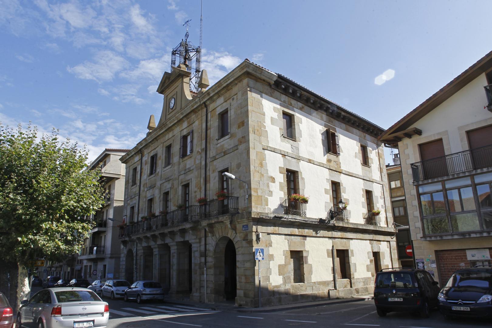 Imagen del Ayuntamiento de Etxarri Aranatz.