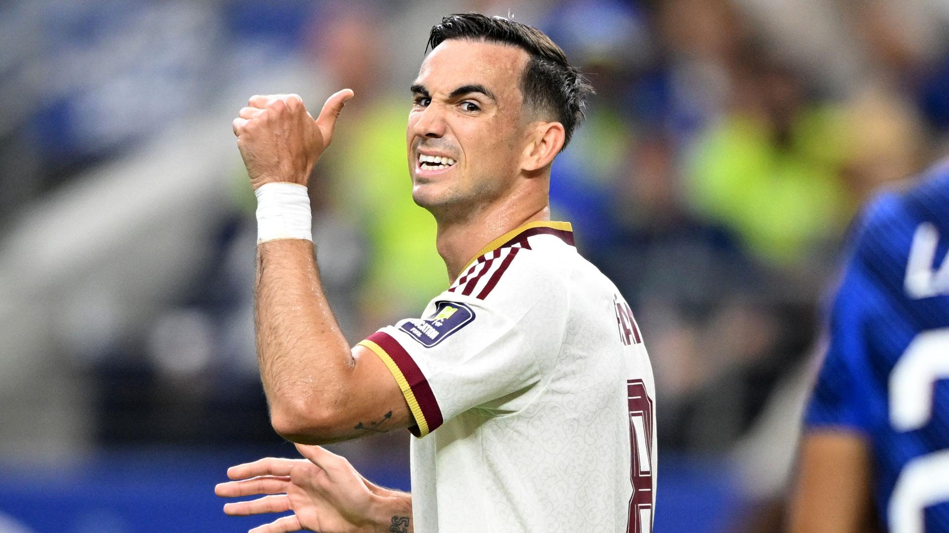Fabián Ruiz levanta el pulgar en un gesto durante la semifinal del Mundial 2026 ante Francia