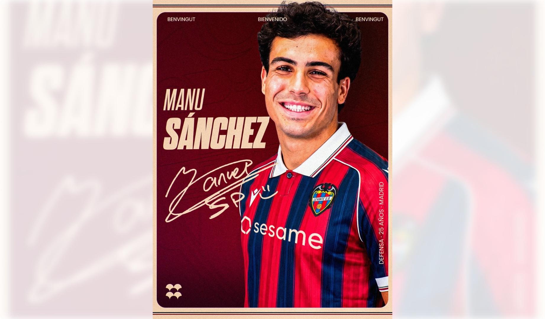 Manu Sánchez, nuevo fichaje del Levante