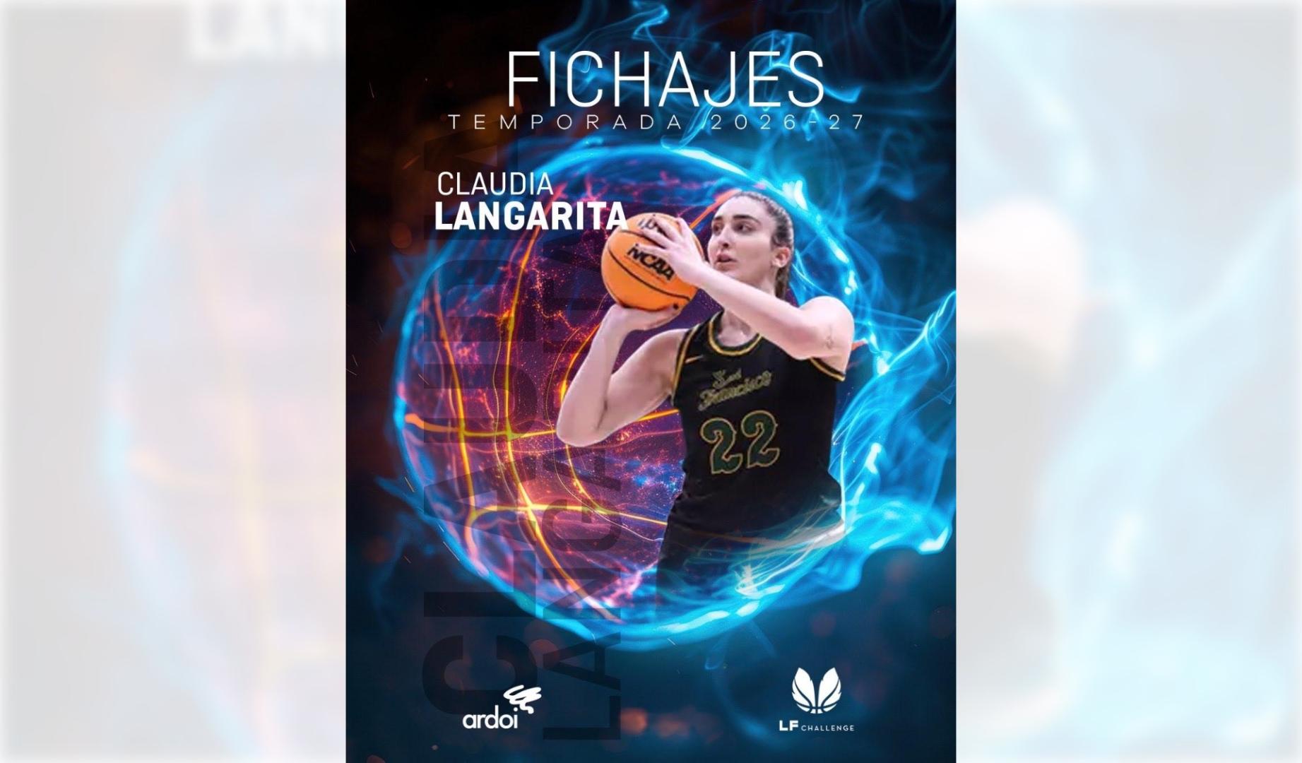 Claudia Langarita, nueva jugadora del Osés Construcción
