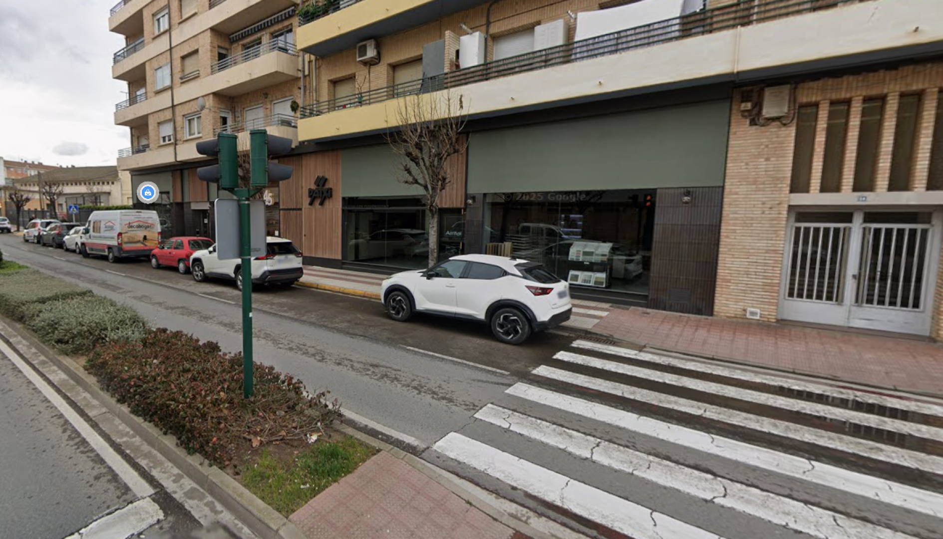 Punto próximo en el que se ha desarrollado el accidente