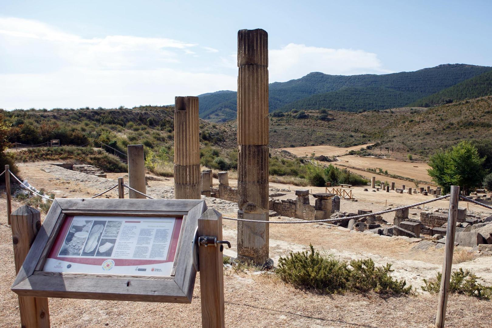 Yacimiento romano de Santa Criz de Eslava