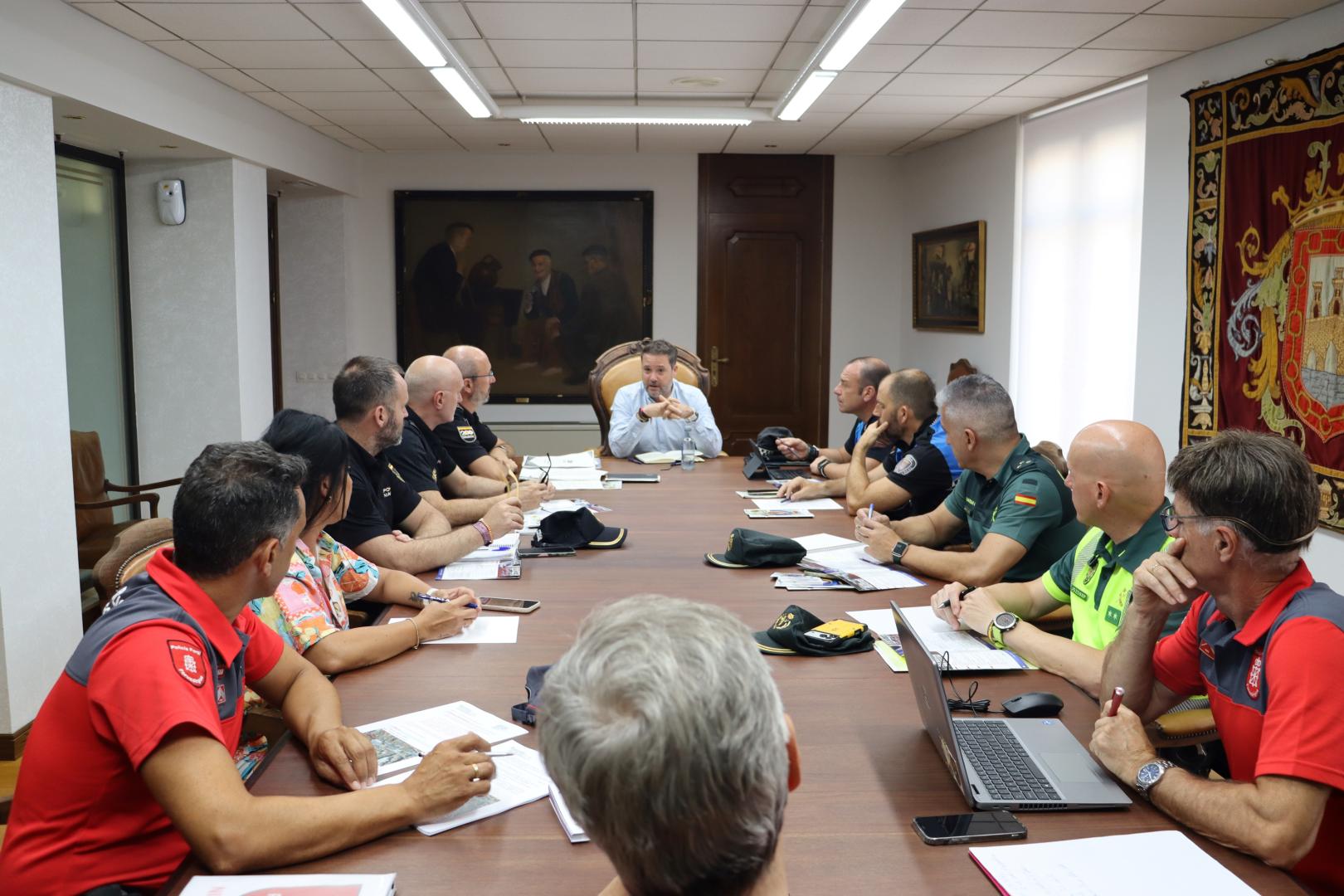 Reunión de la Junta de Seguridad Local de Tudela