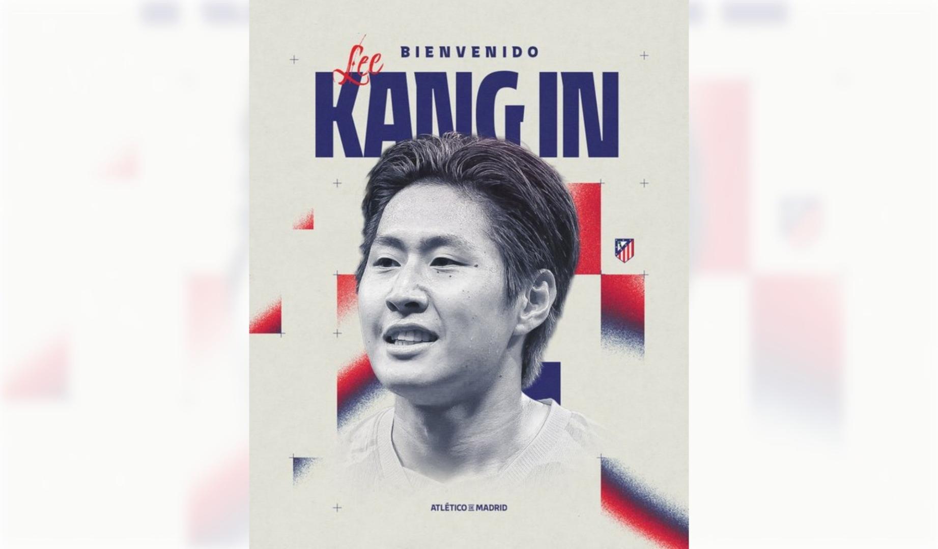 Kang in Lee, nuevo jugador del Atlético de Madrid