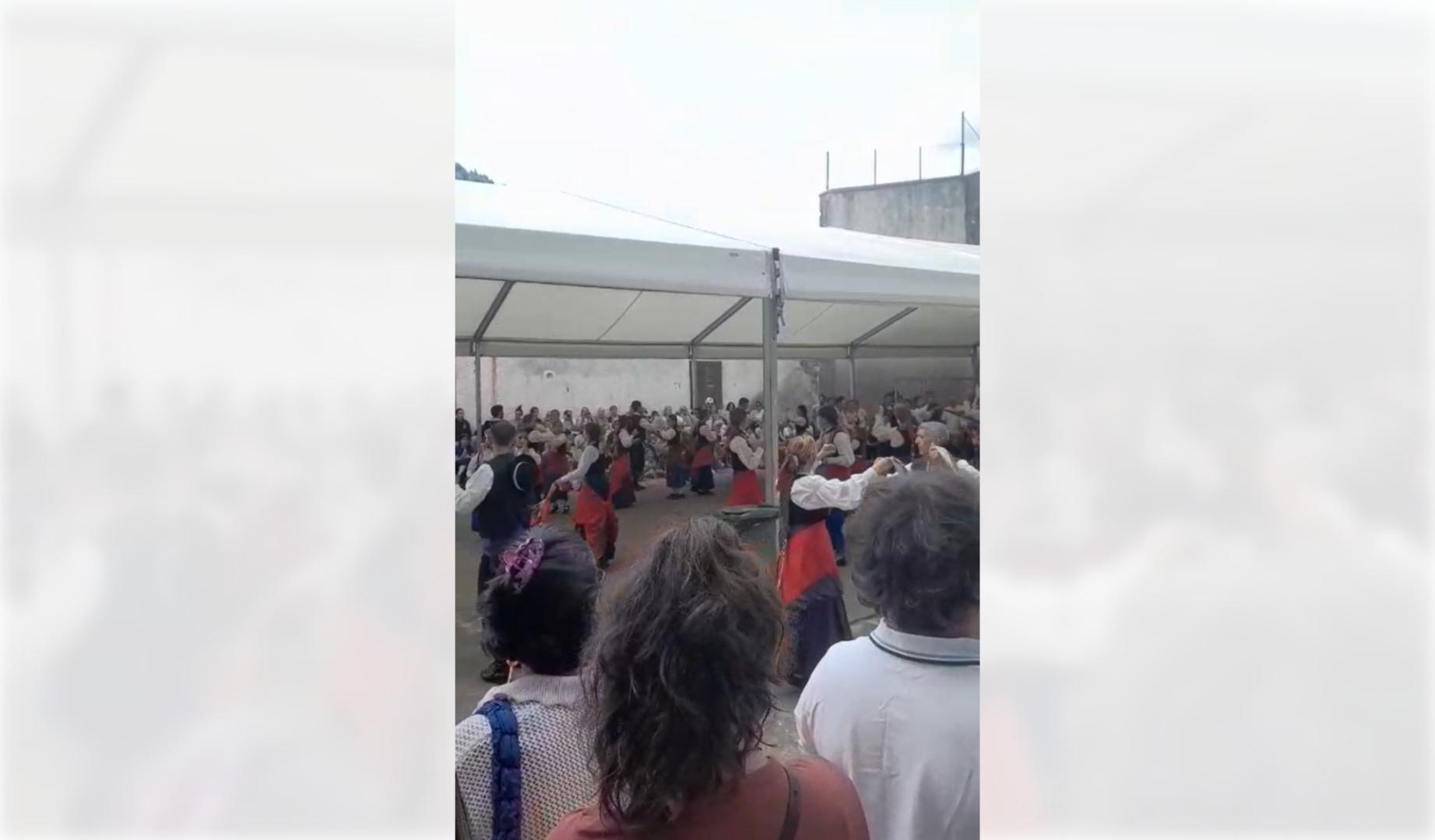 La localidad celebró el tradicional baile este sábado, 25 de julio.