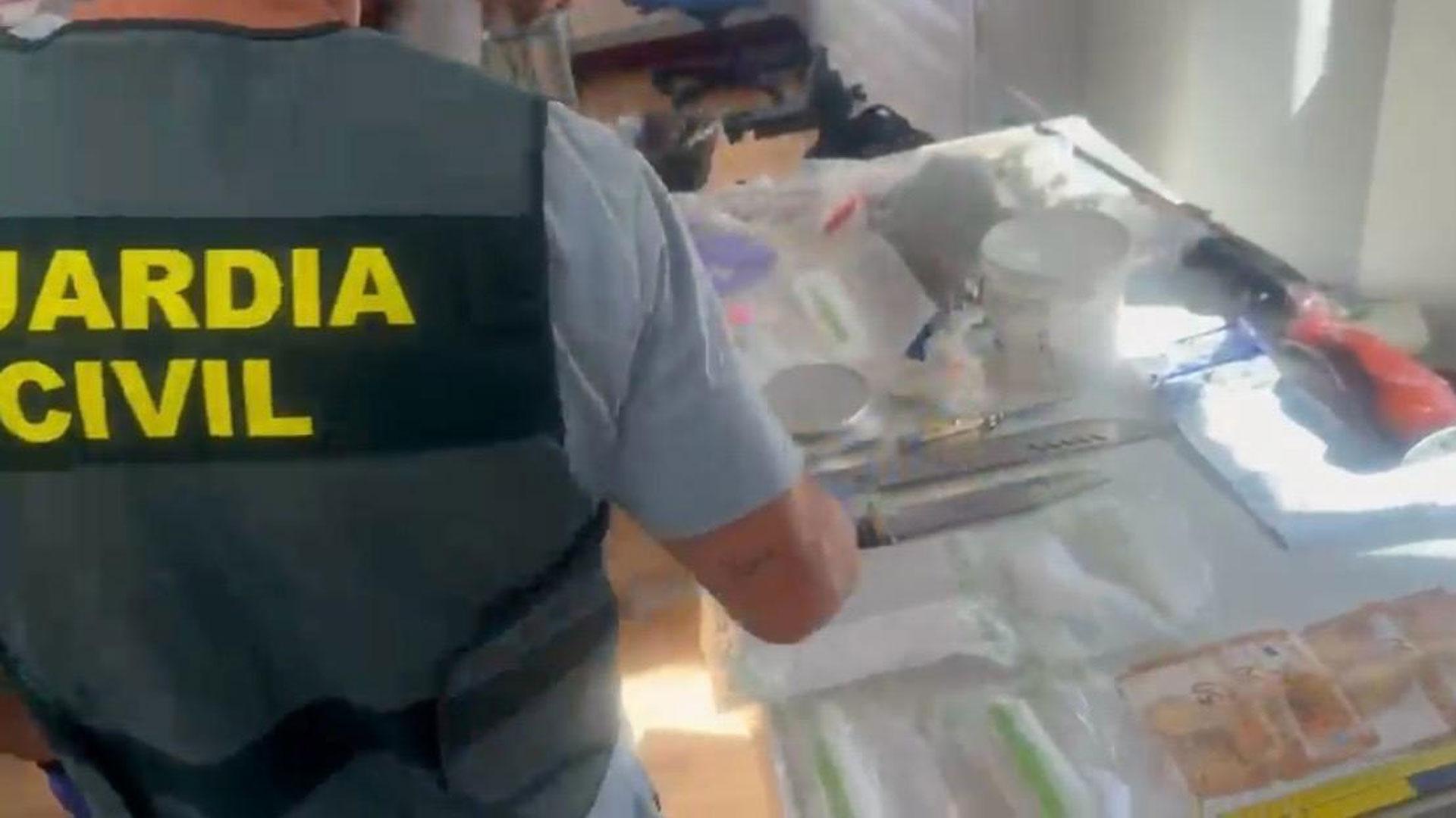 Vídeo de la operación YELFI que ha permitido la desarticulación de un punto de venta de drogas en la merindad de Tudela