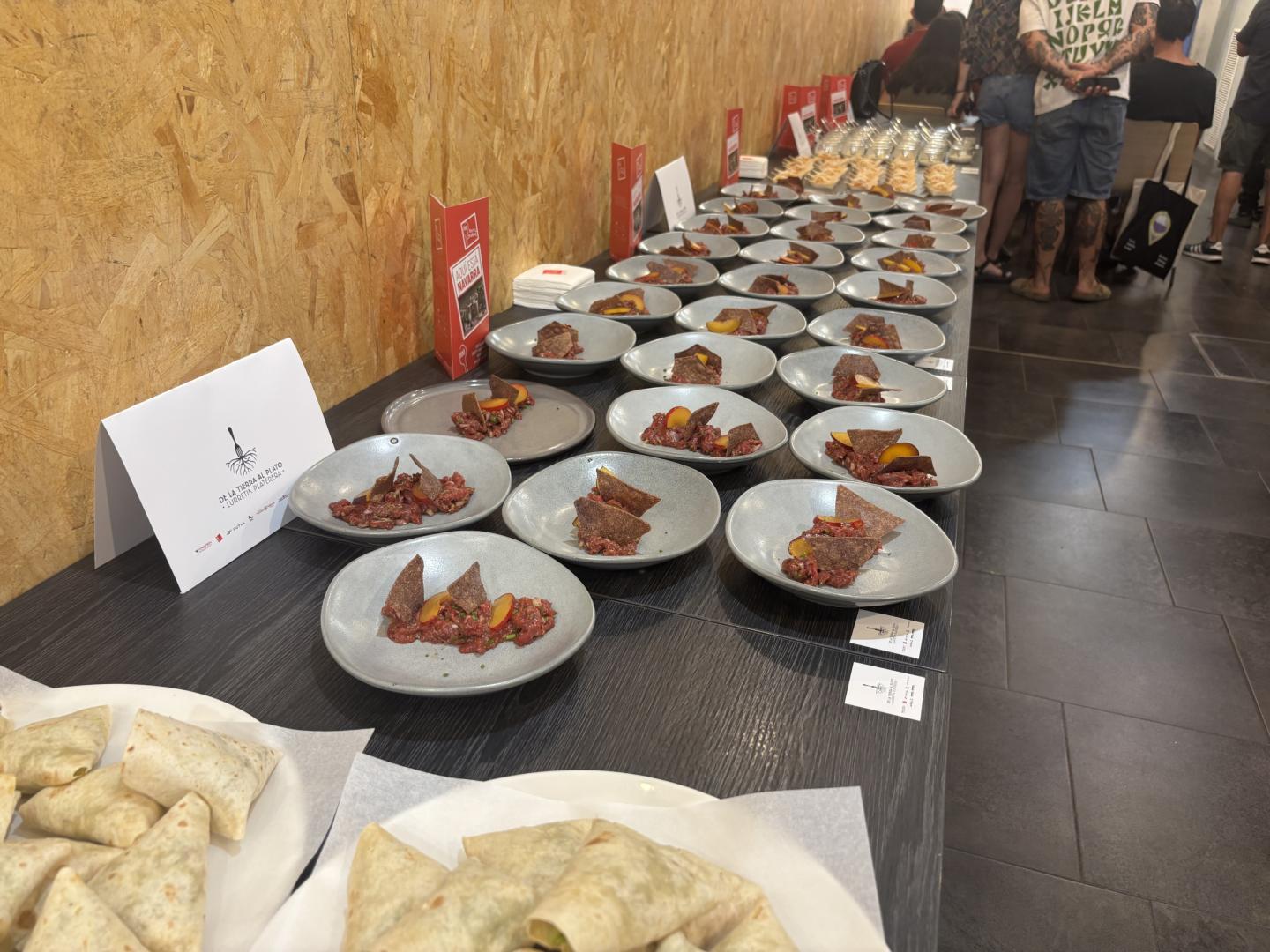 Algunos de los platos que se podran degustar en el proyecto